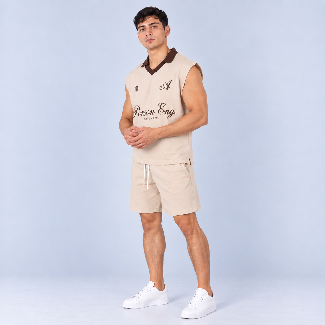 Conjunto hombre textura Person