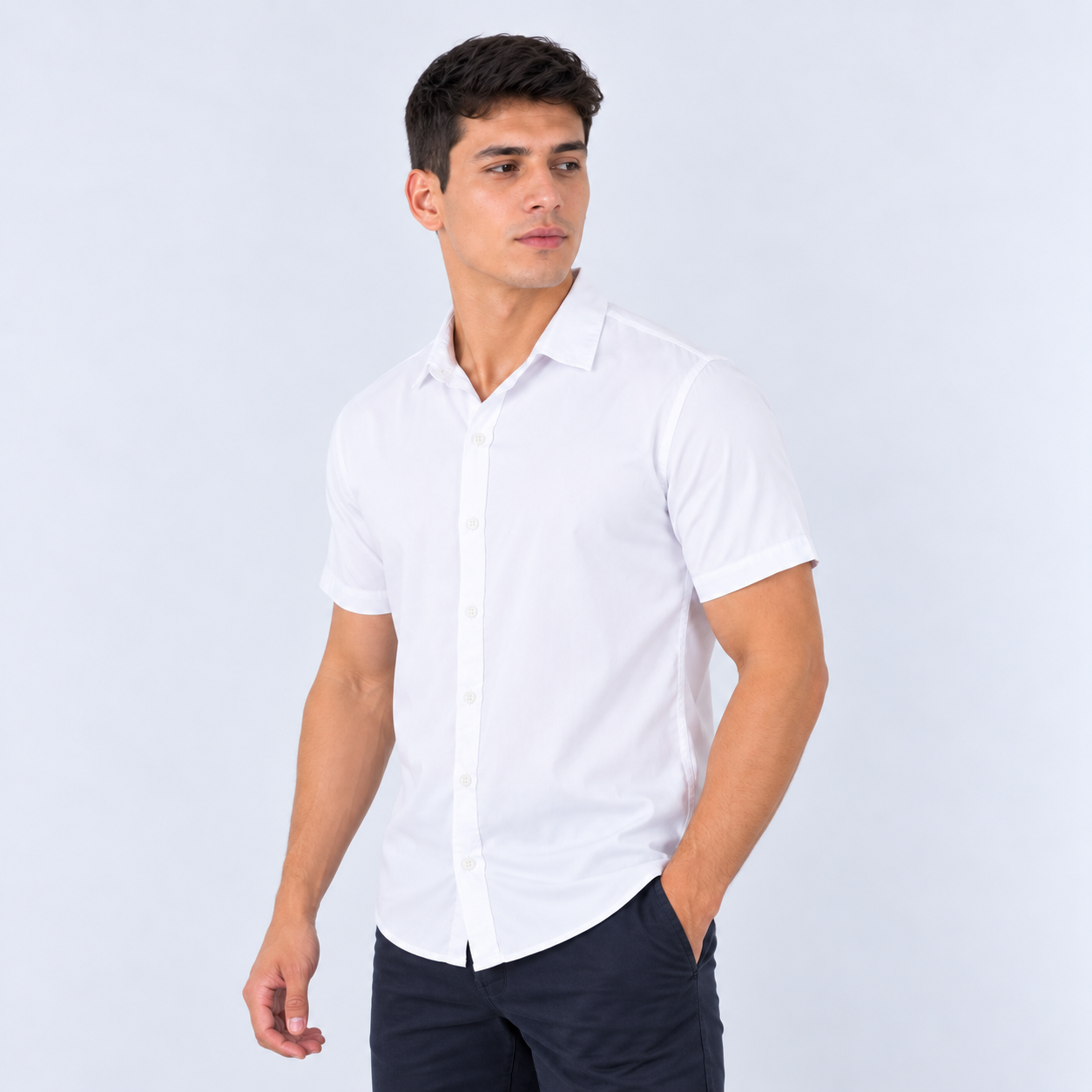 Camisa hombre blanca