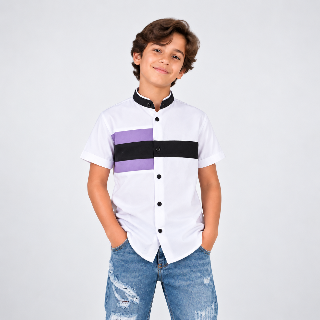 Camisa niño cortes
