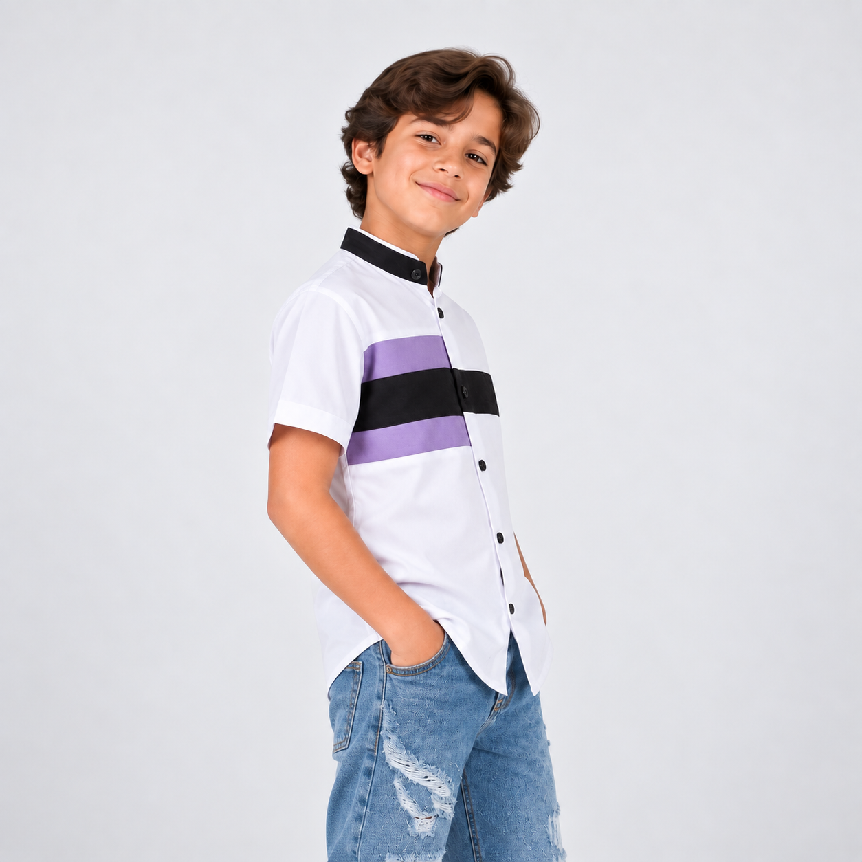 Camisa niño cortes
