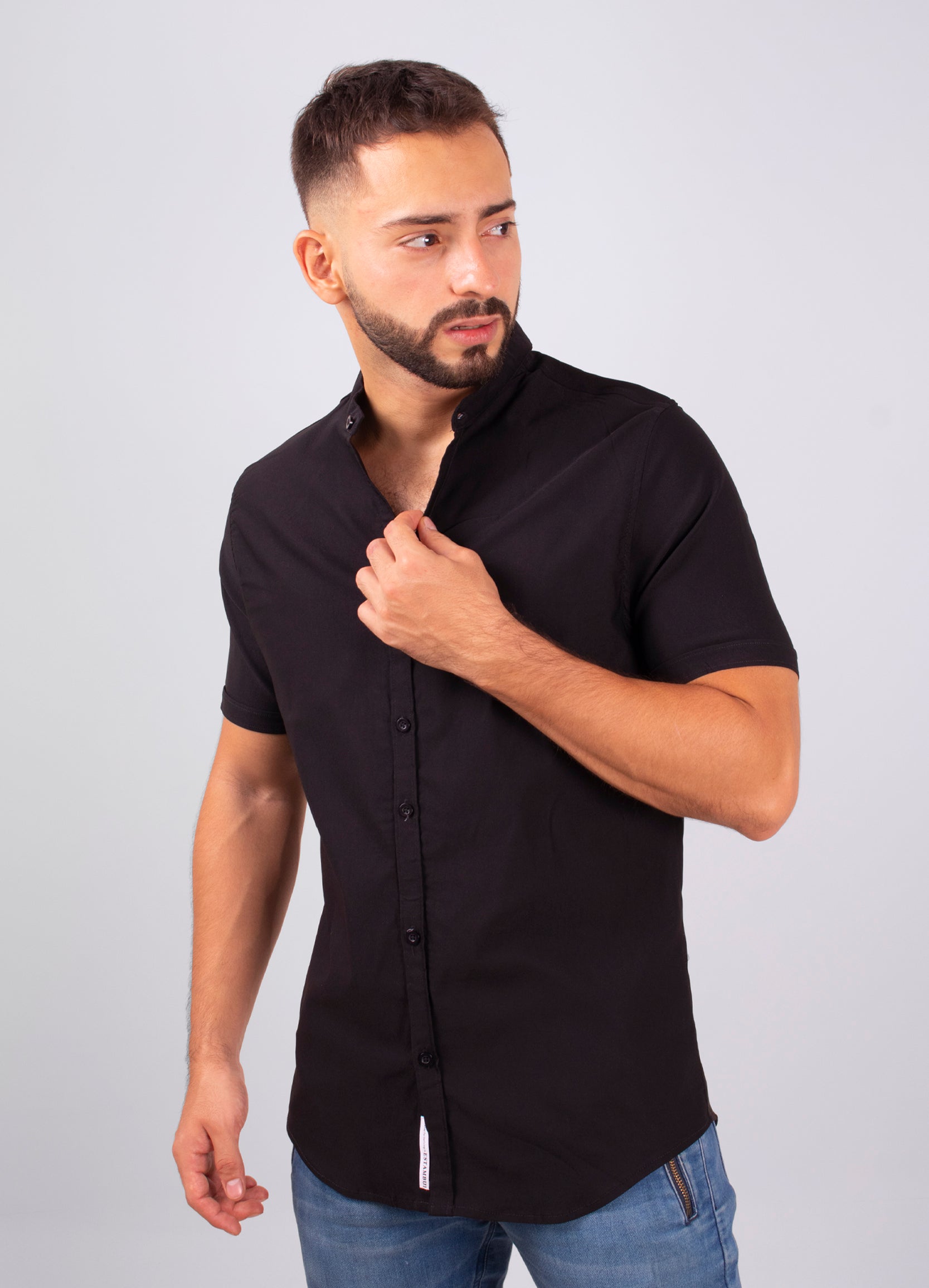 Camisa hombre Amaranto