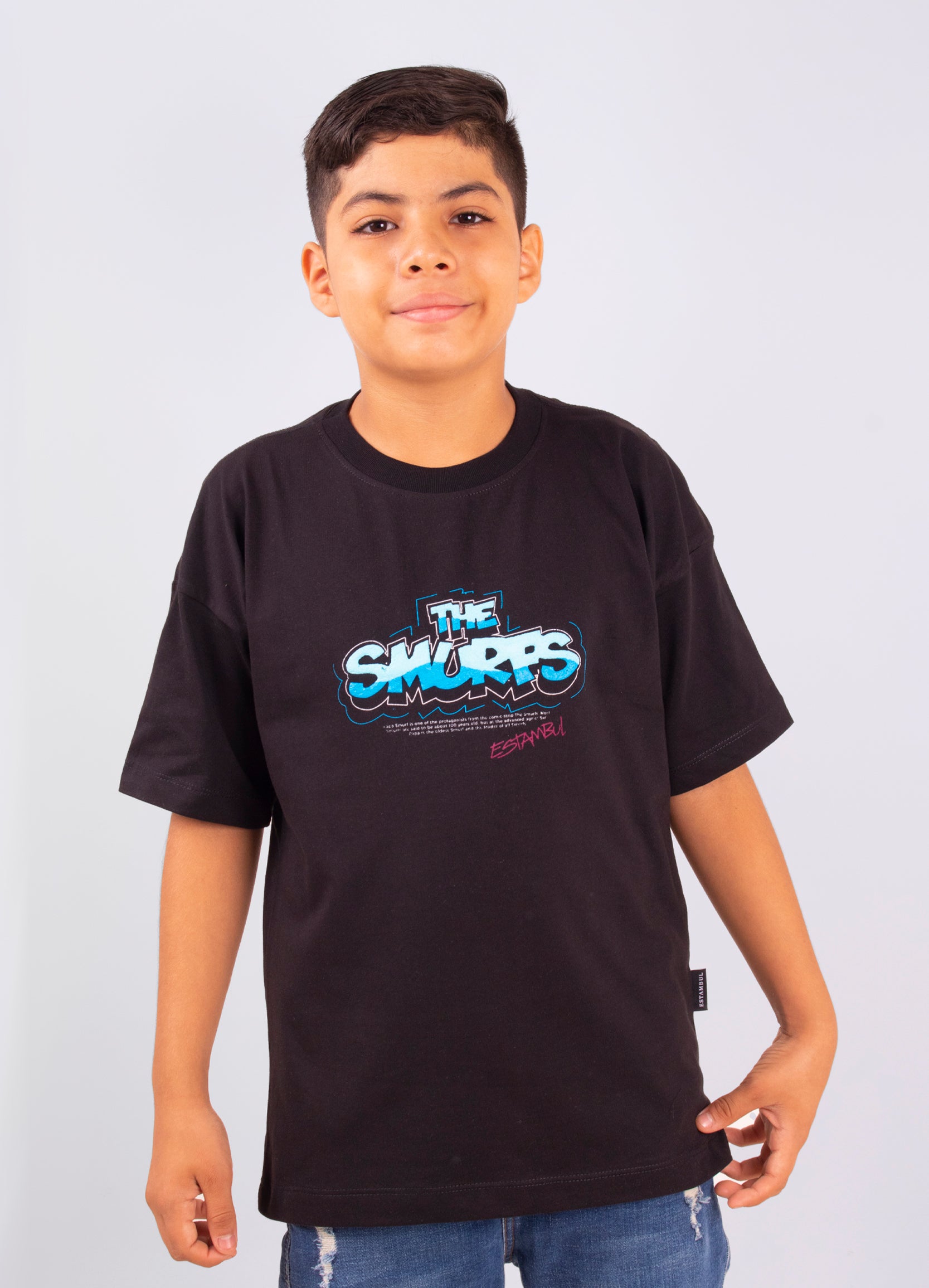 Oversize niño Pitufos