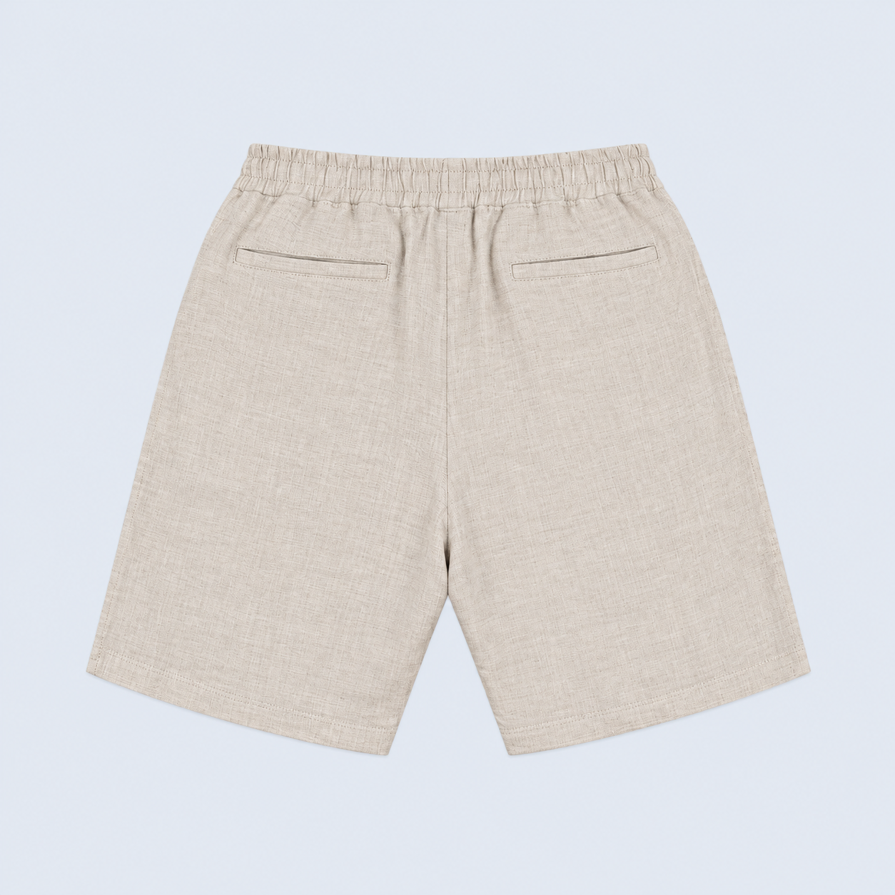 Bermuda hombre en lino