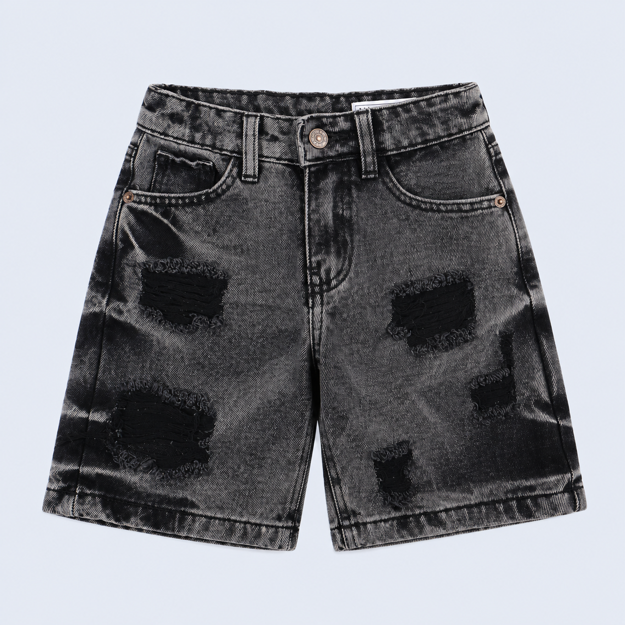 Bermuda niño rígida con rotos