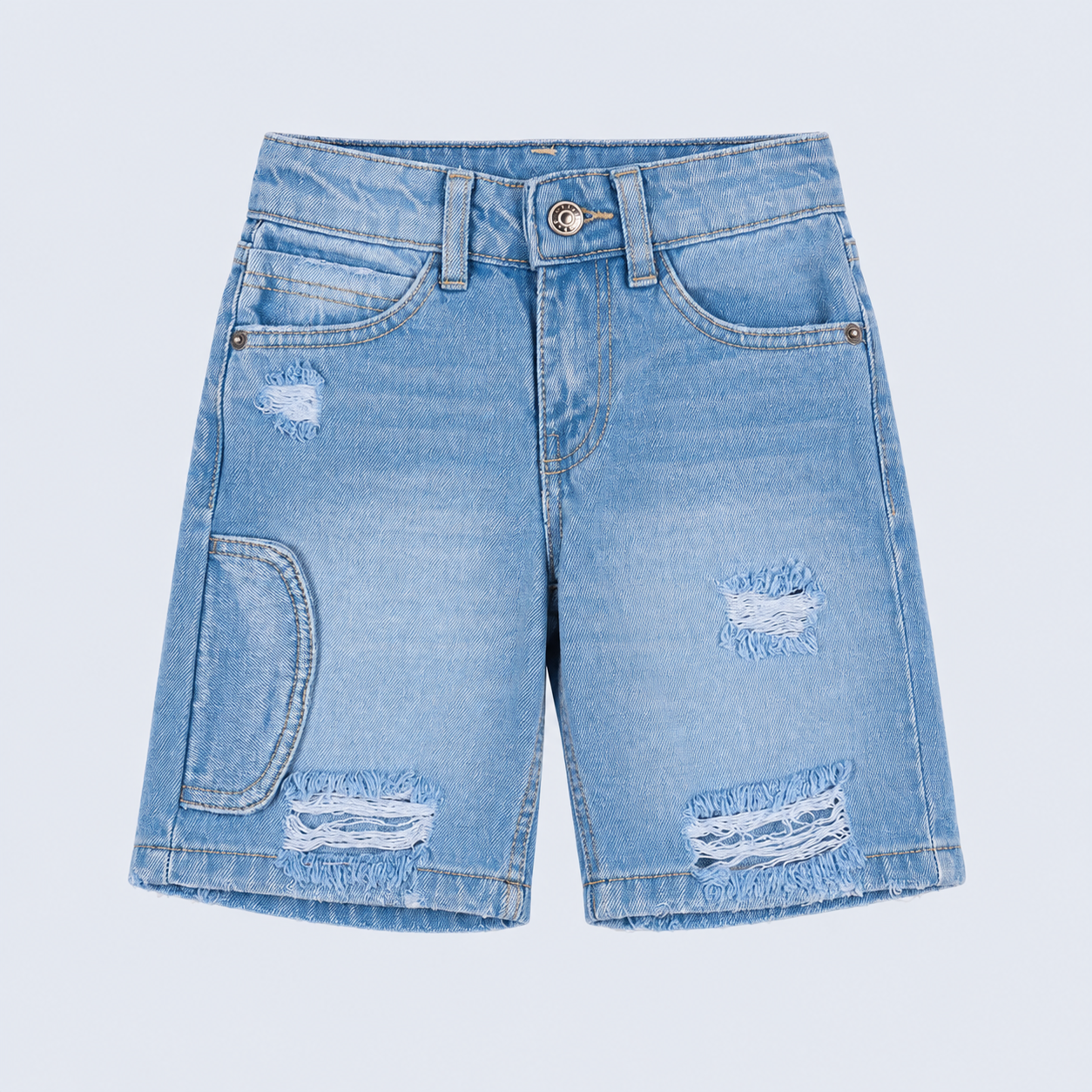 Bermuda  niño azul claro