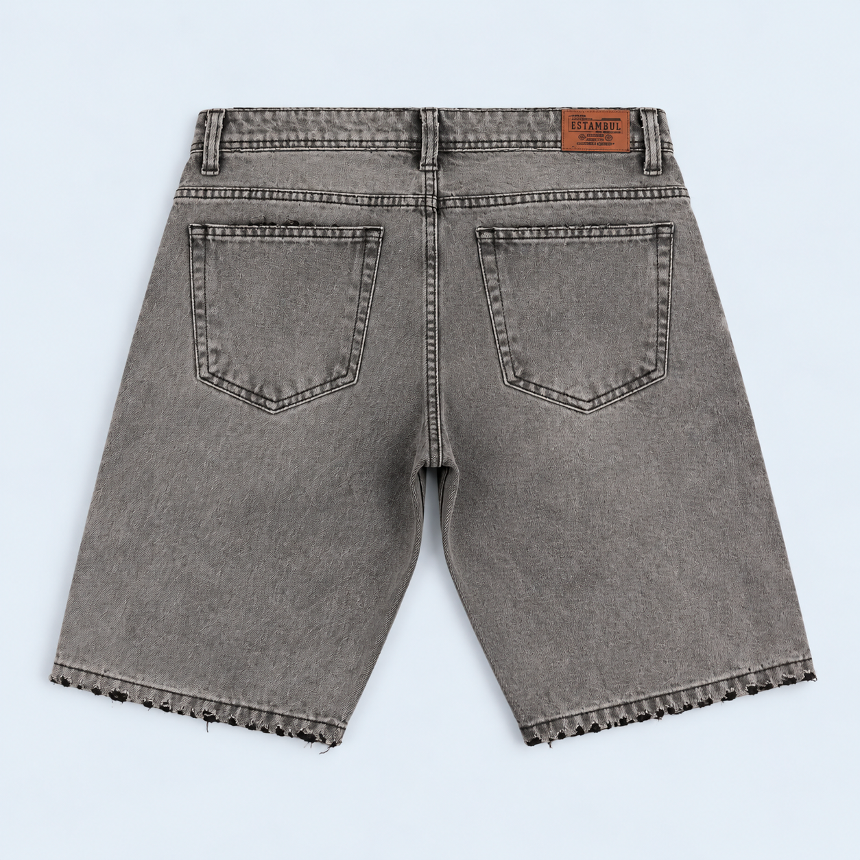 Bermuda hombre gris clara