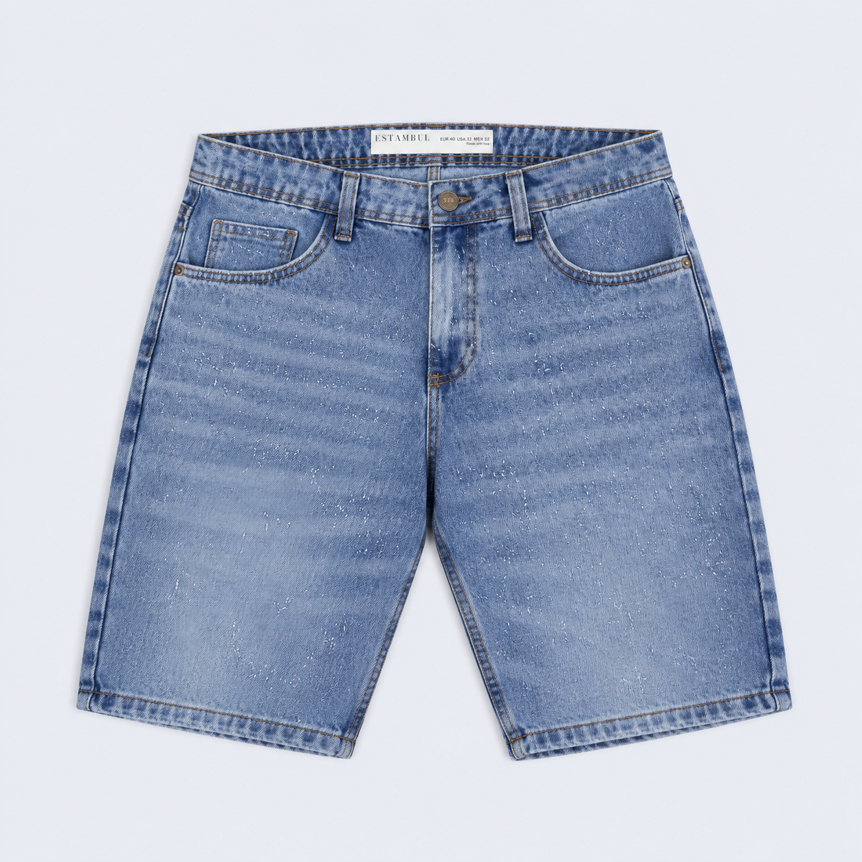 Bermuda hombre con desgaste