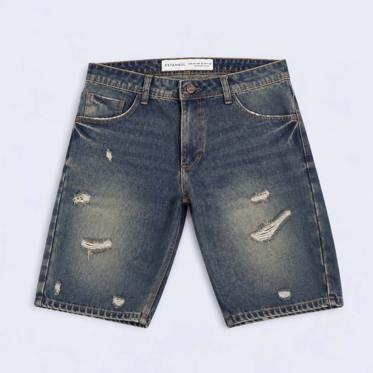 Bermuda hombre con rotos