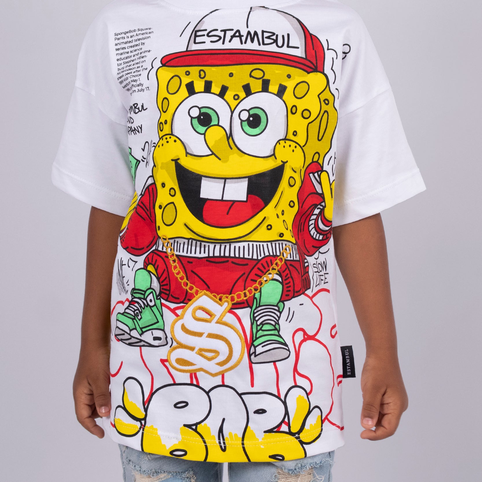 Oversize niño Bod Esponja