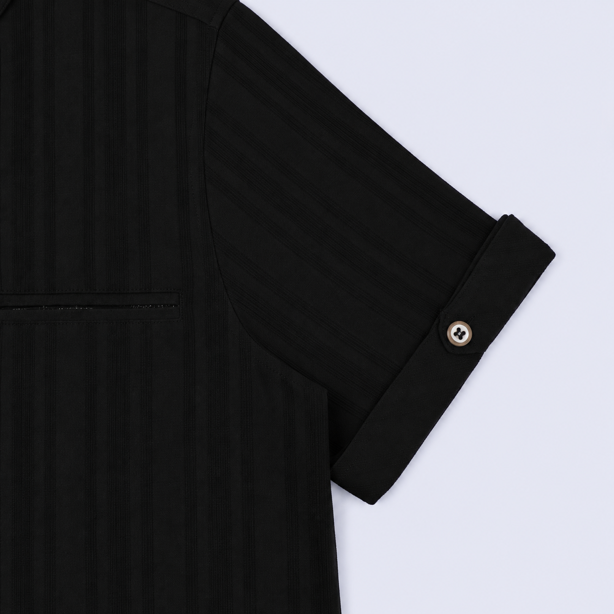 Camisa hombre cuello alto