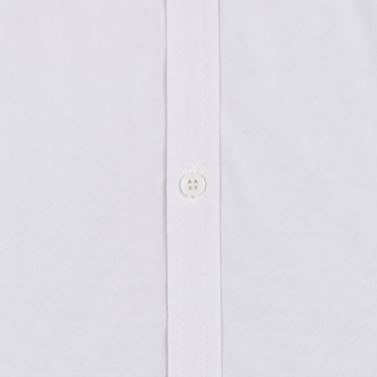 Camisa hombre cuello alto blanca