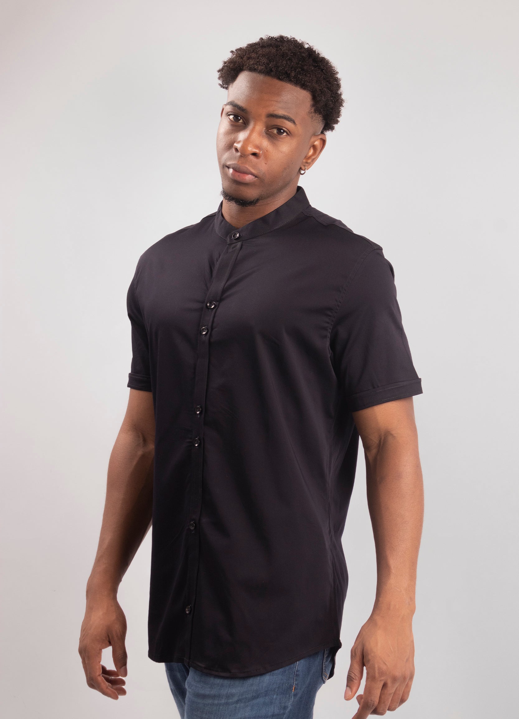 Camisa hombre Estambul negro