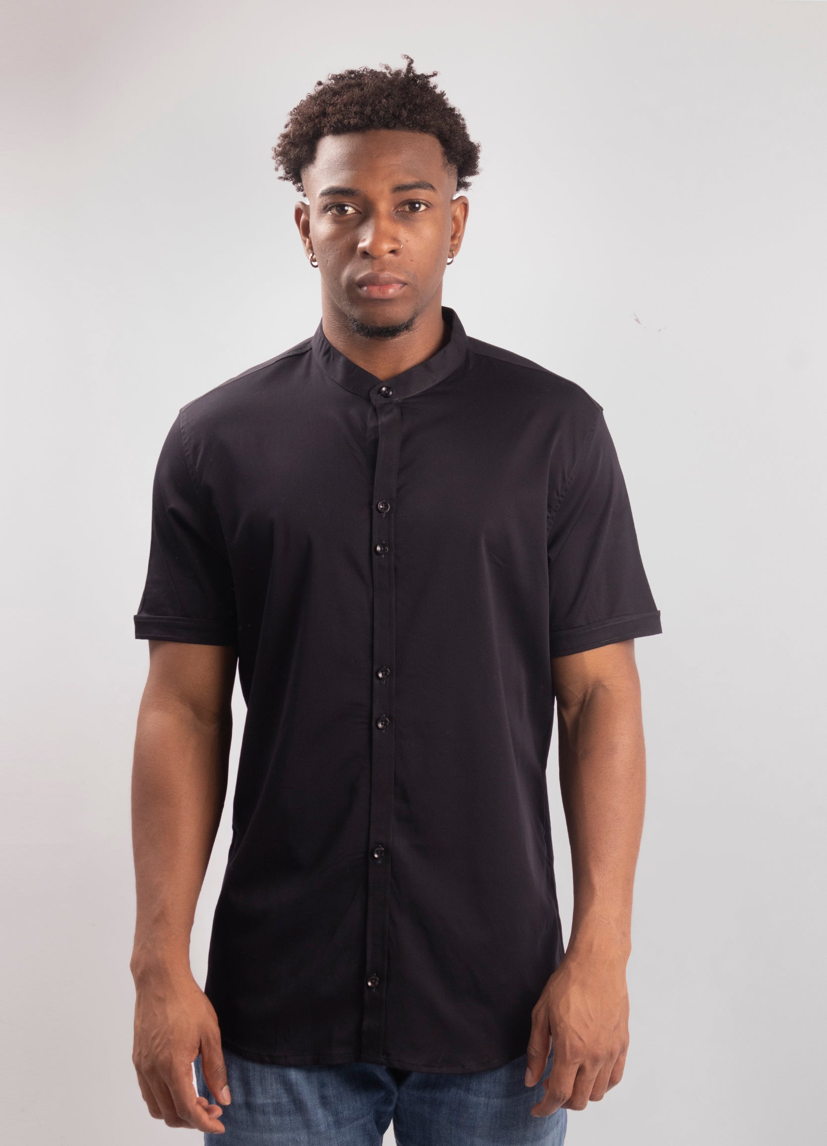 Camisa hombre Estambul negro