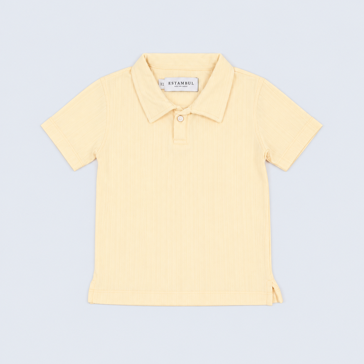 Polo baby textura amarillo