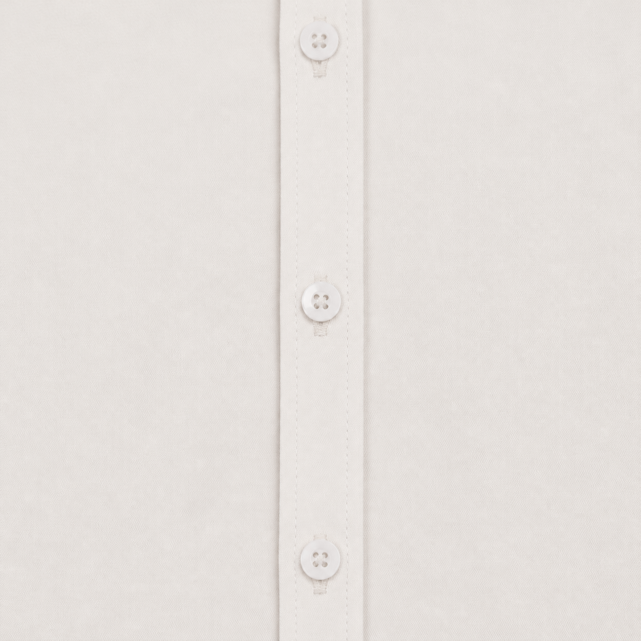 Camisa niño cuello alto beige