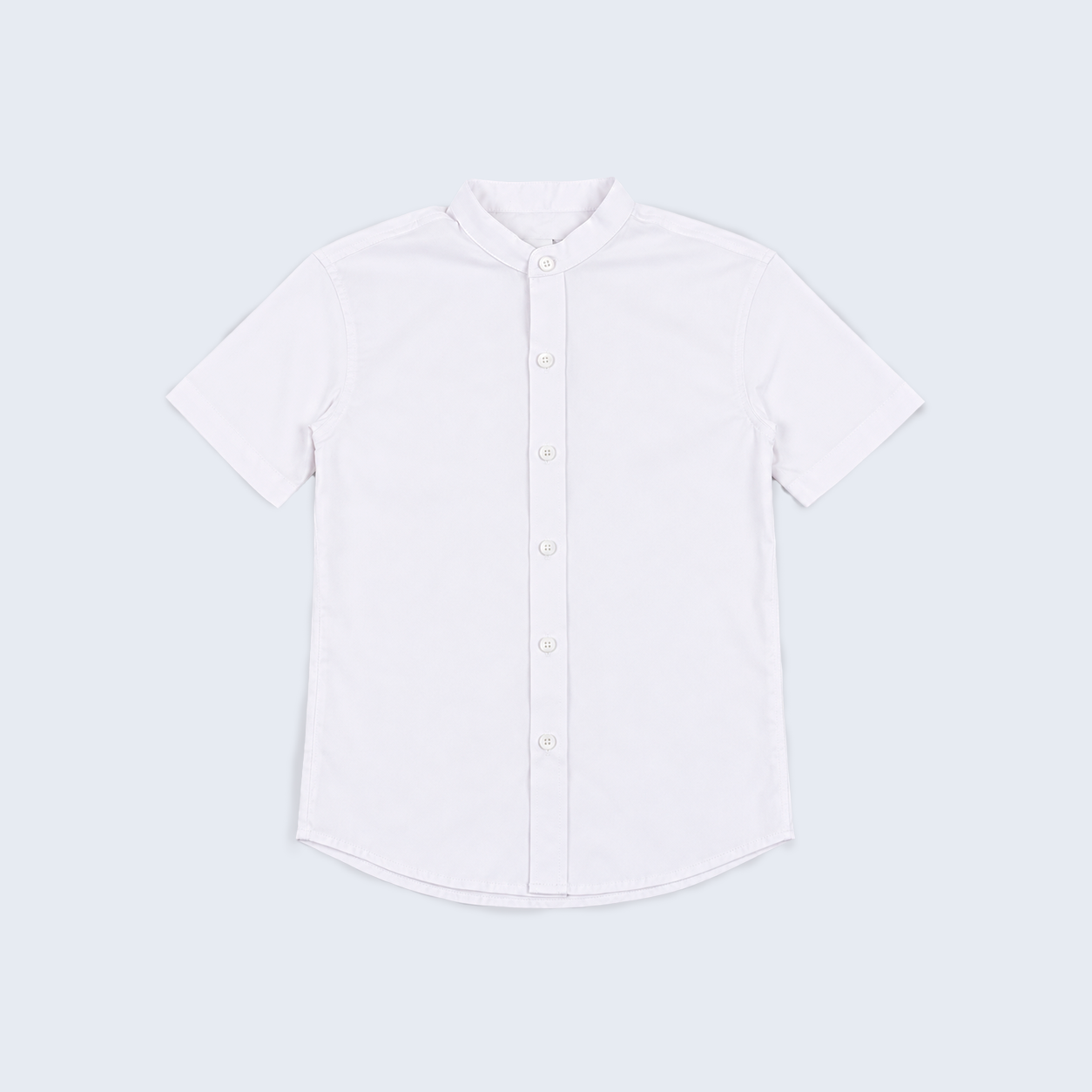 Camisa niño cuello neru blanca