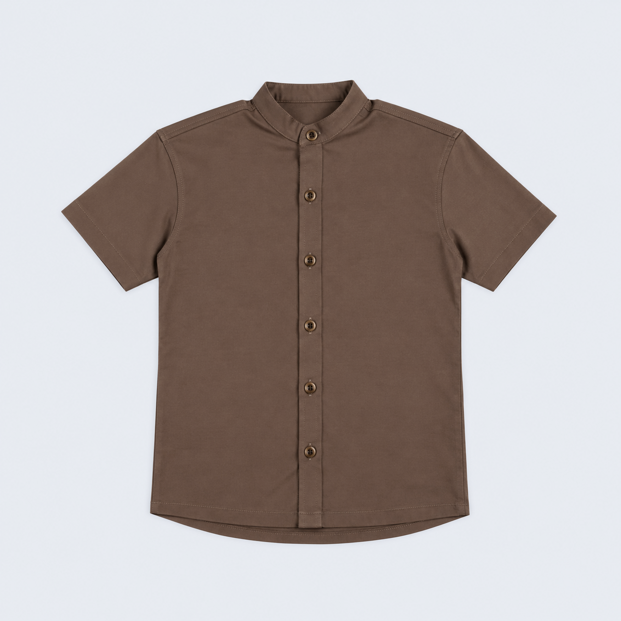 Camisa niño neru chocolate