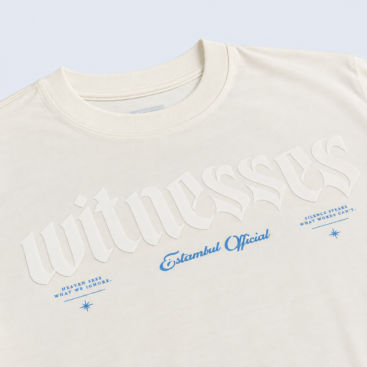 Oversize hombre Witnesses