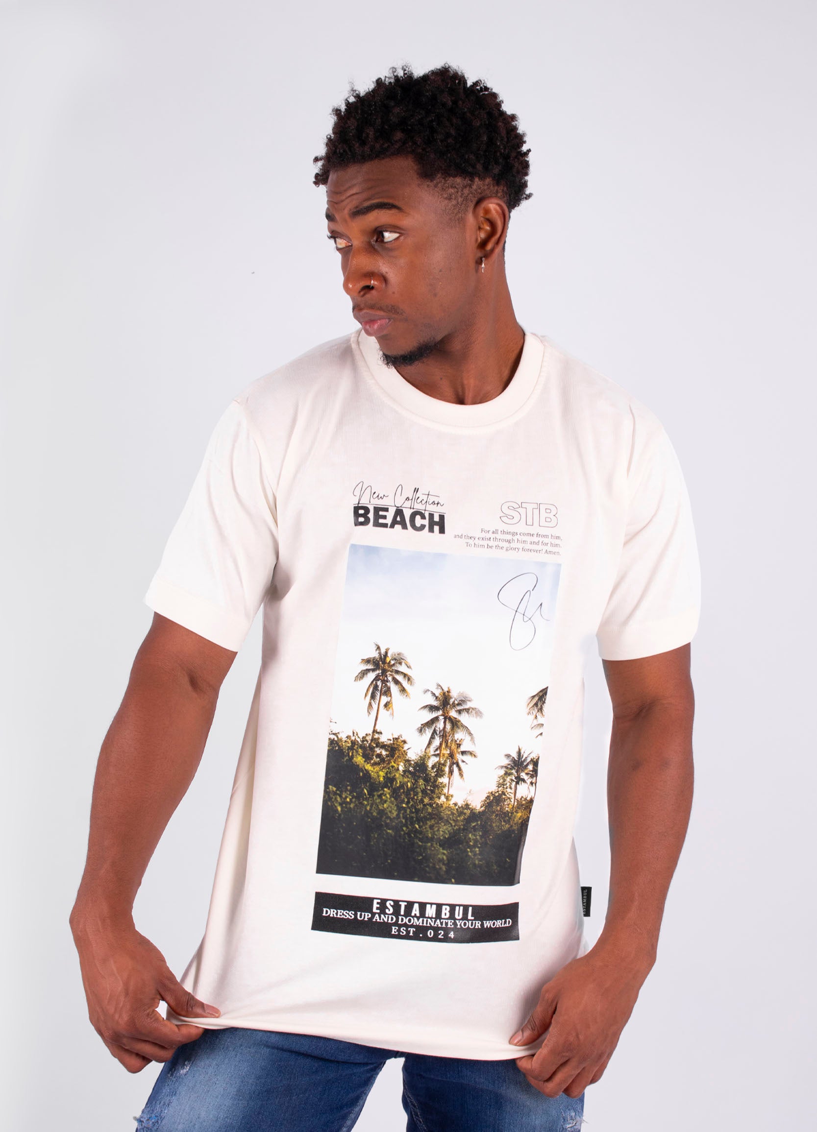 Camiseta hombre Beach Stb