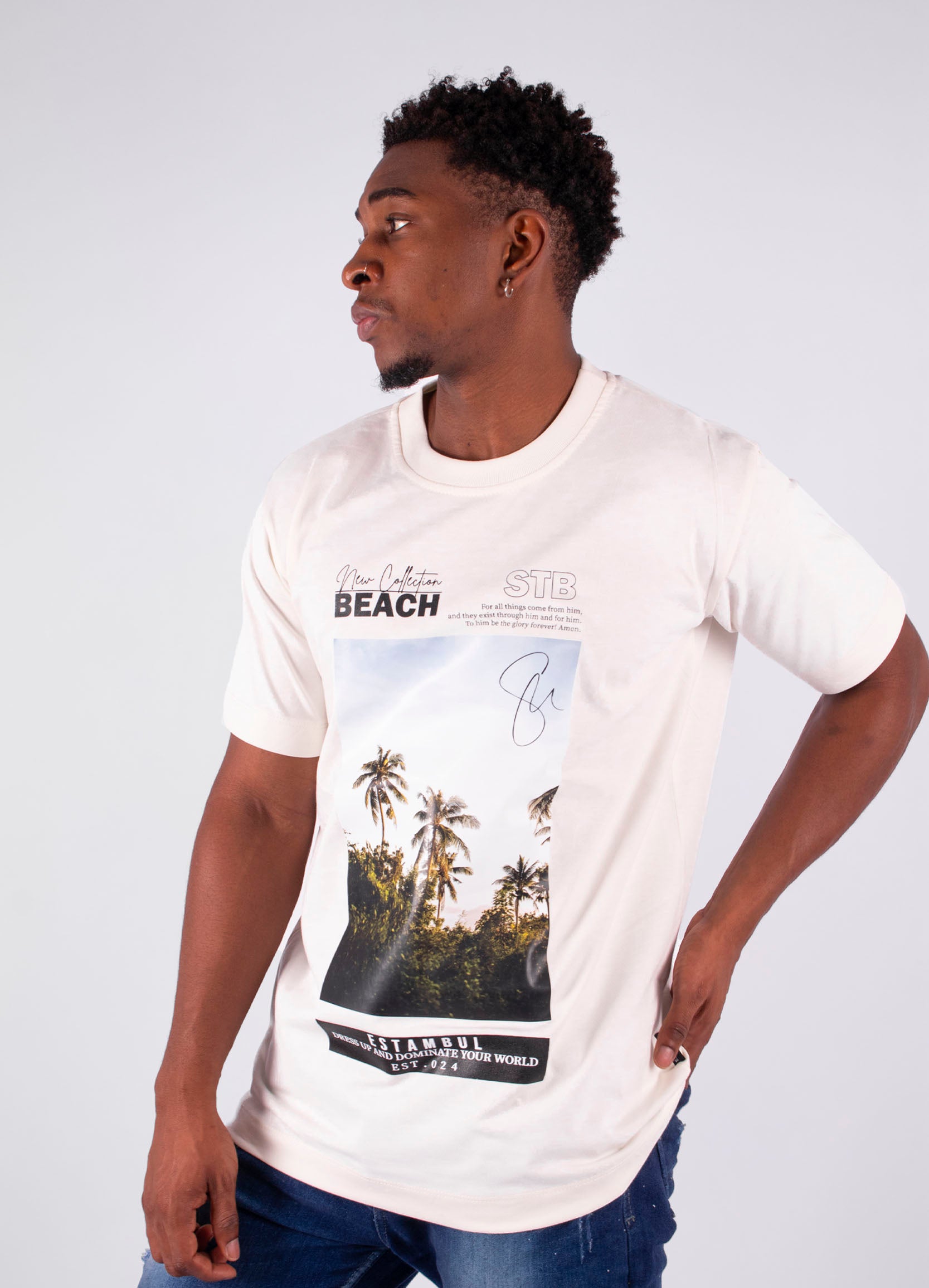 Camiseta hombre Beach Stb