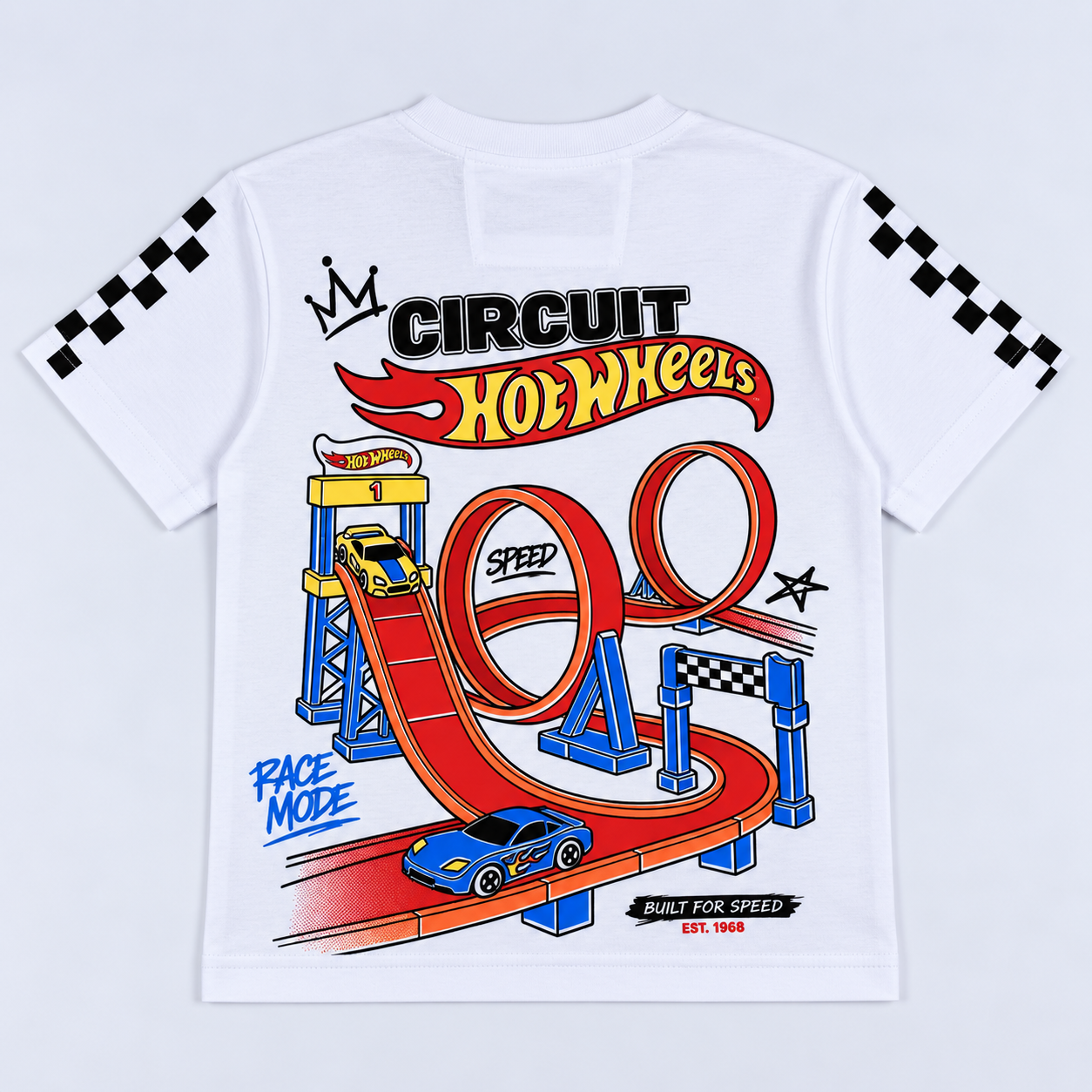 Camiseta niño R. Hot wheets