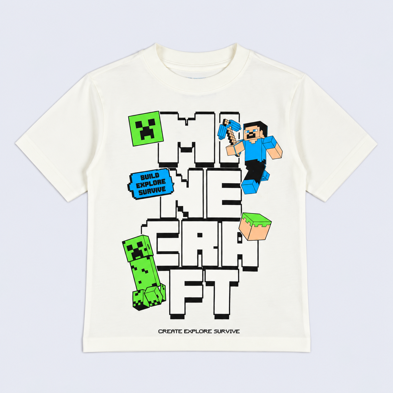 Camiseta niño R. Minecraft