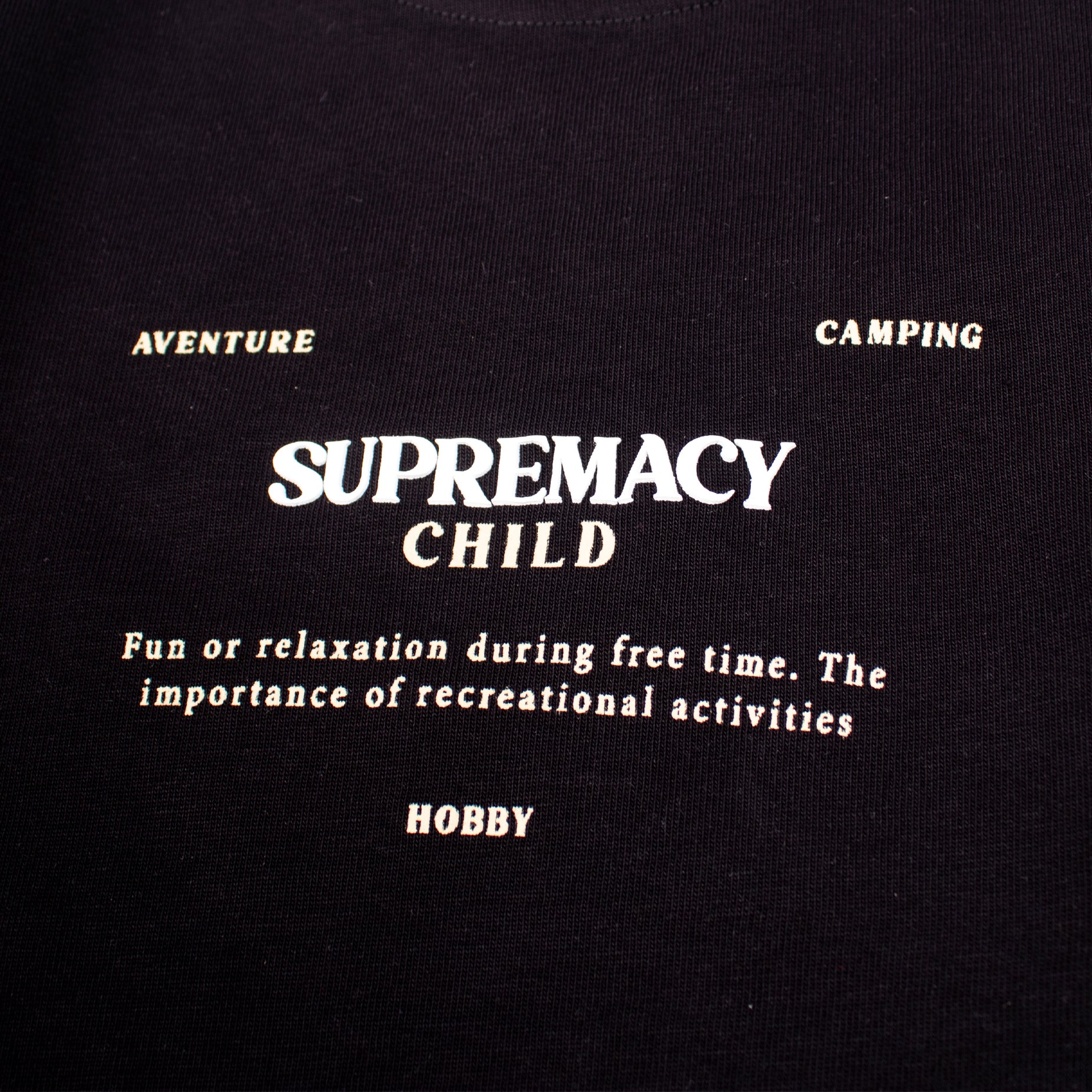 Conjunto niño Supremacy negro