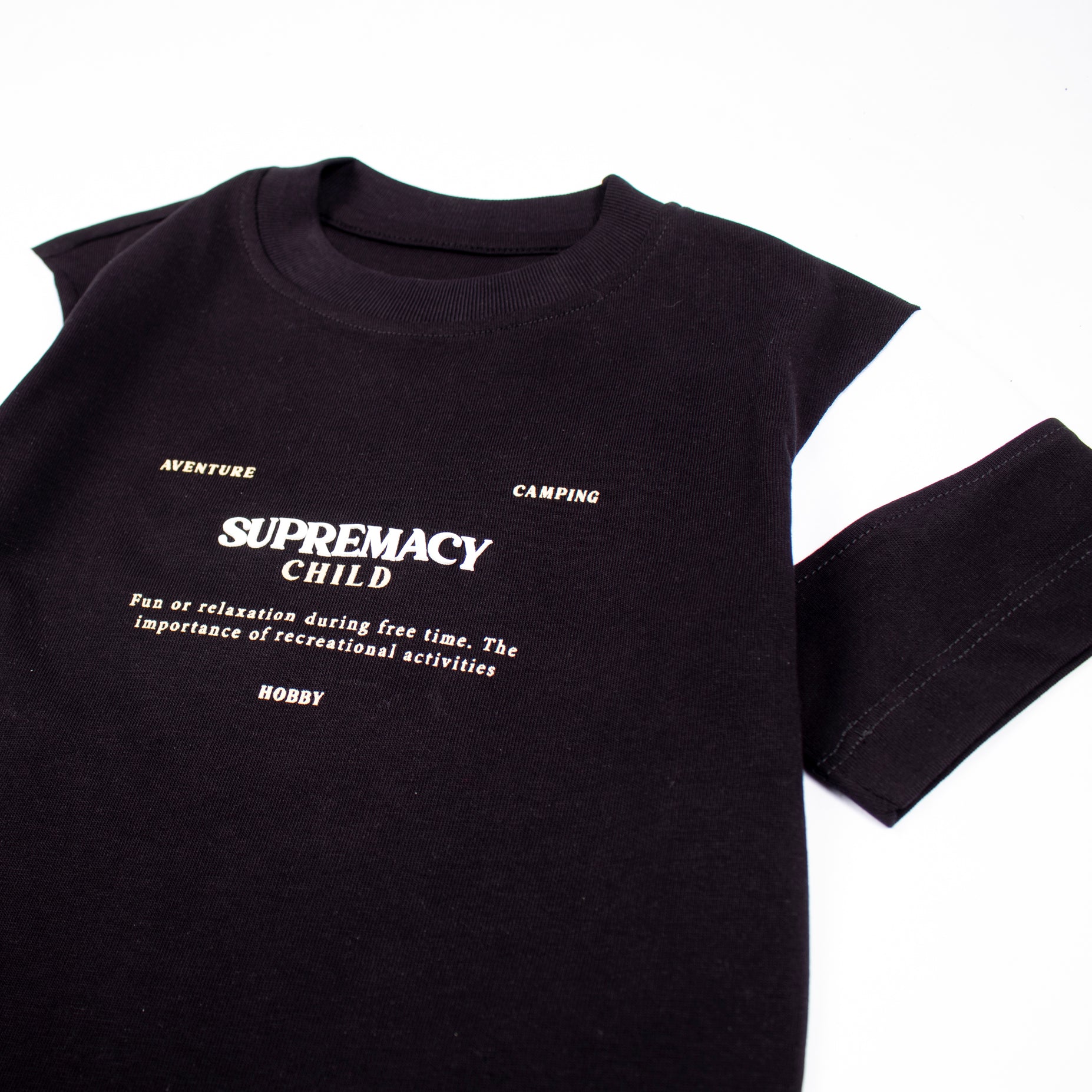 Conjunto niño Supremacy negro