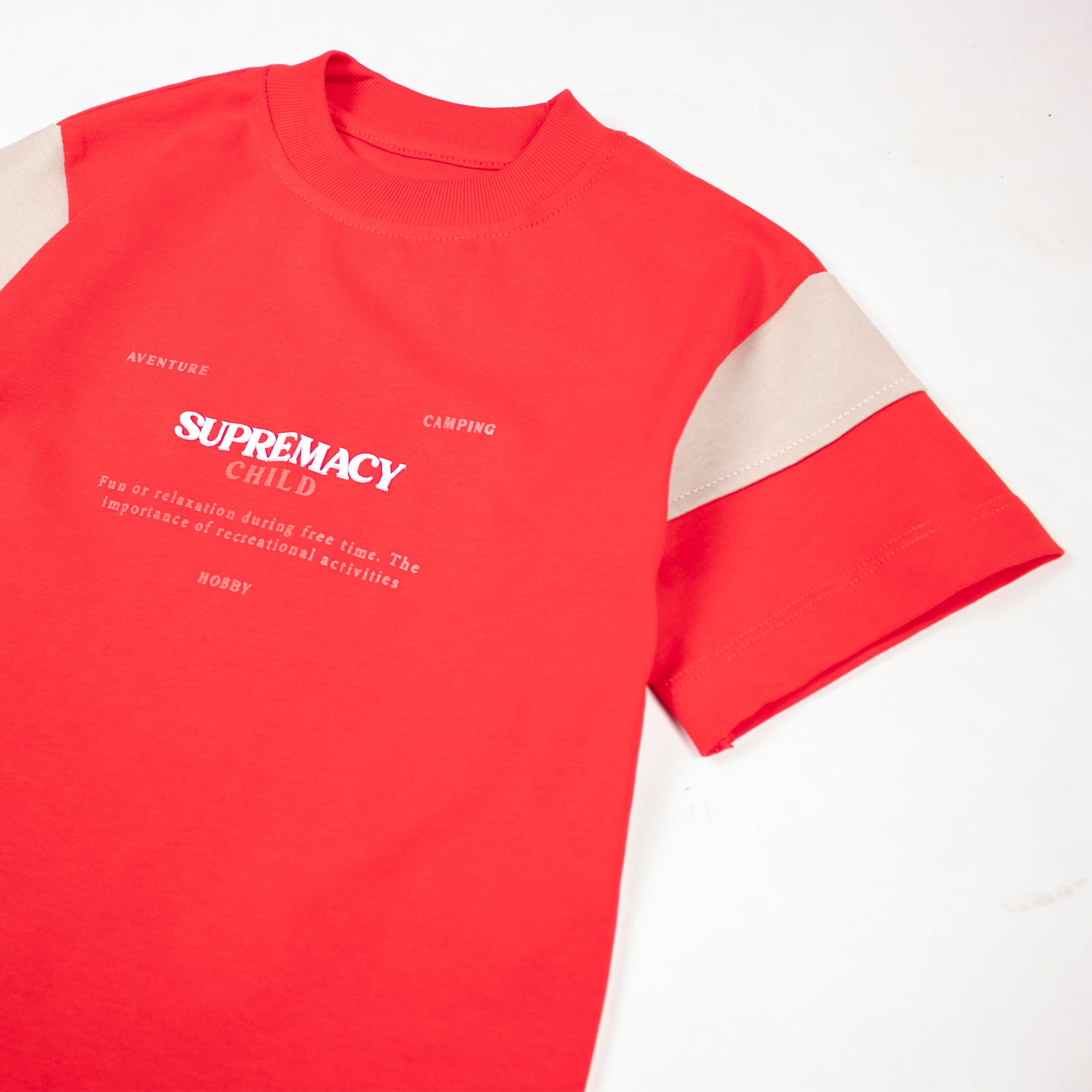 Conjunto niño Supremacy rojo