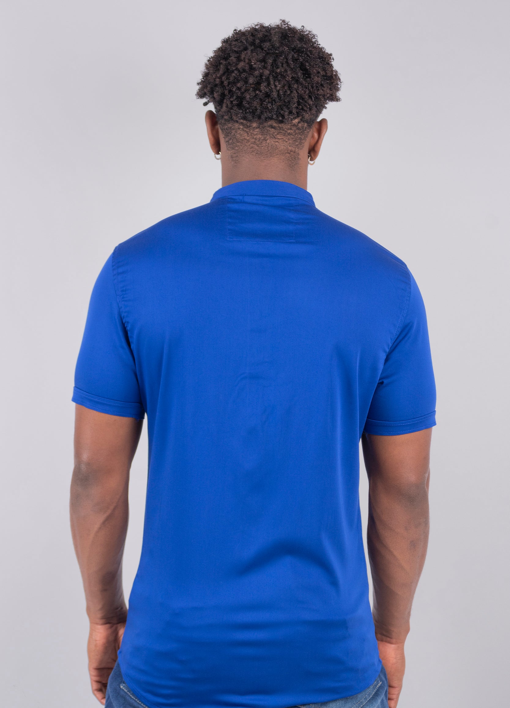 Camisa hombre neru azul