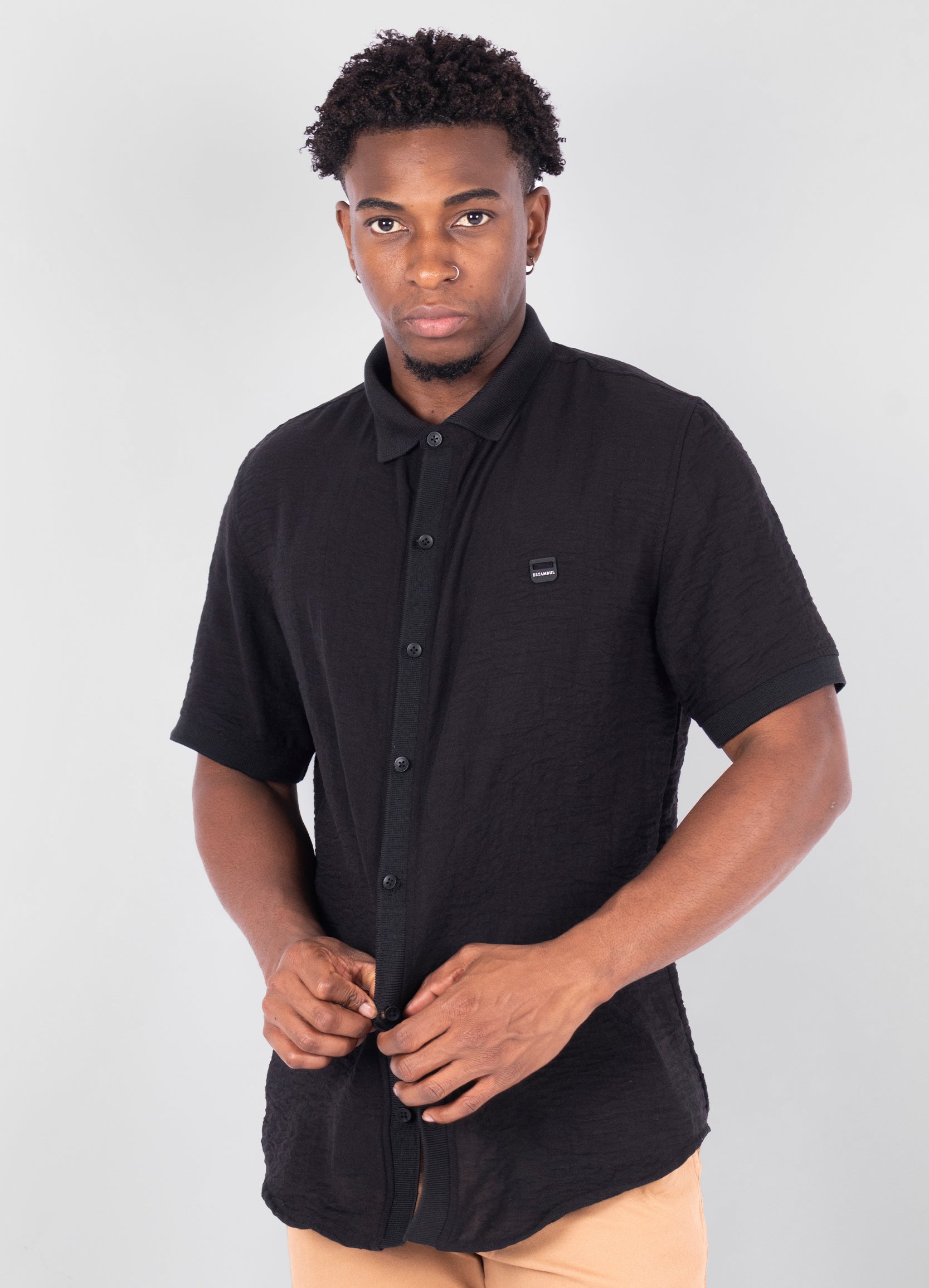 Camisa hombre Aplique