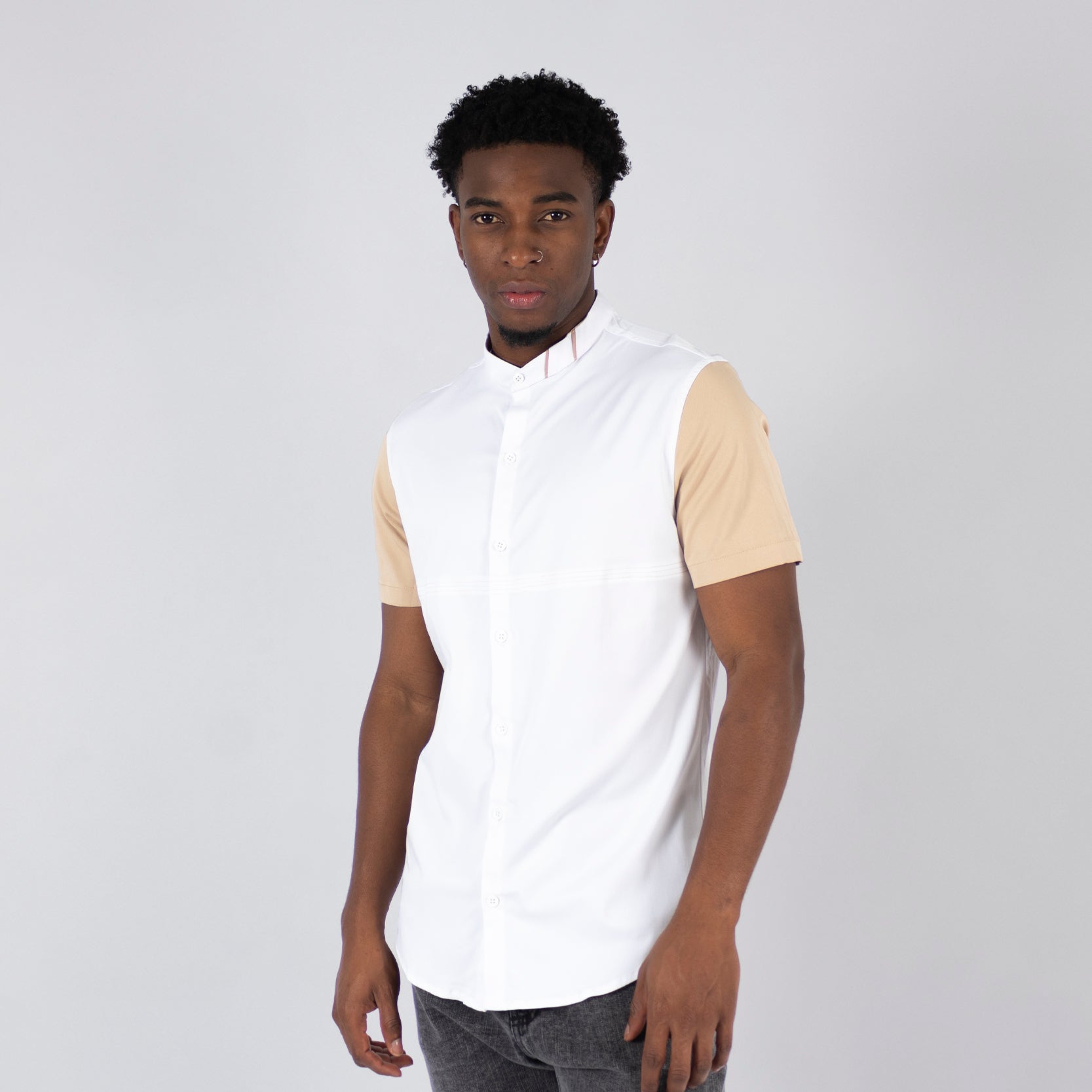 Camisa hombre de cortes