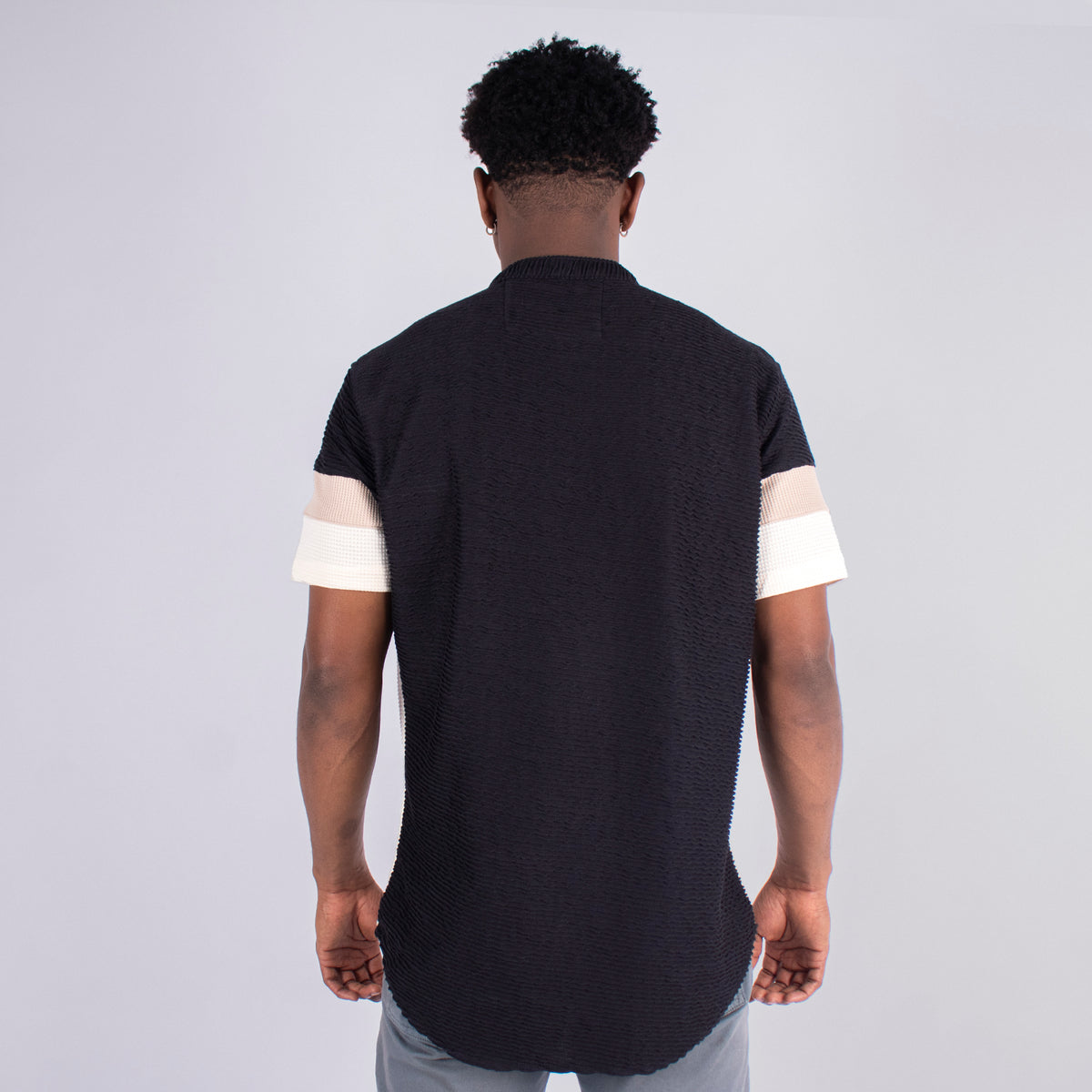 Camisa hombre corte milan corrugada