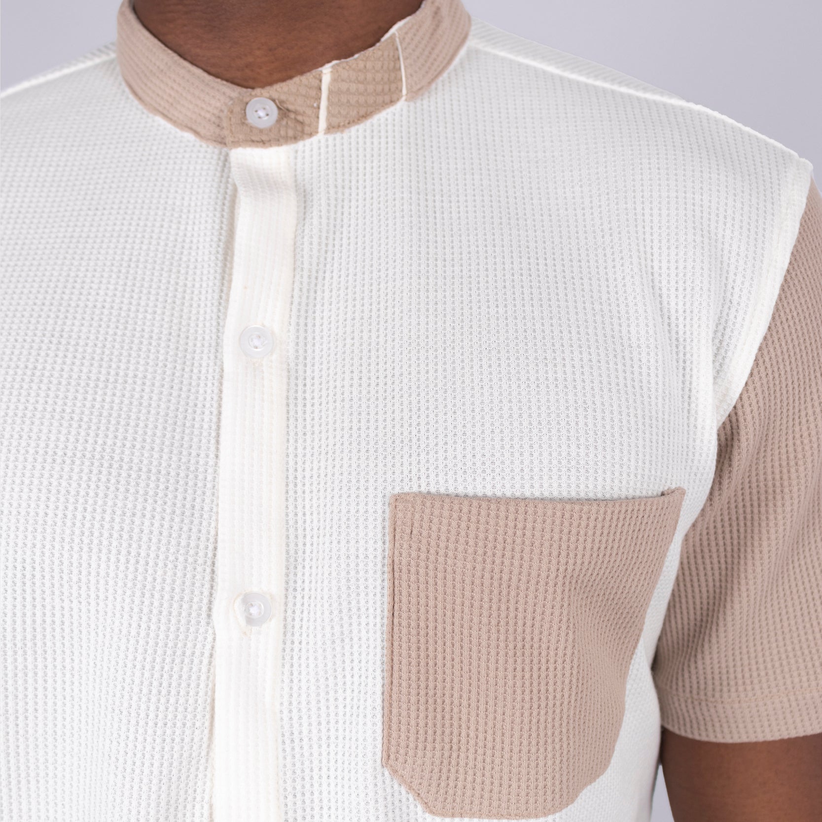 Camisa hombre textura