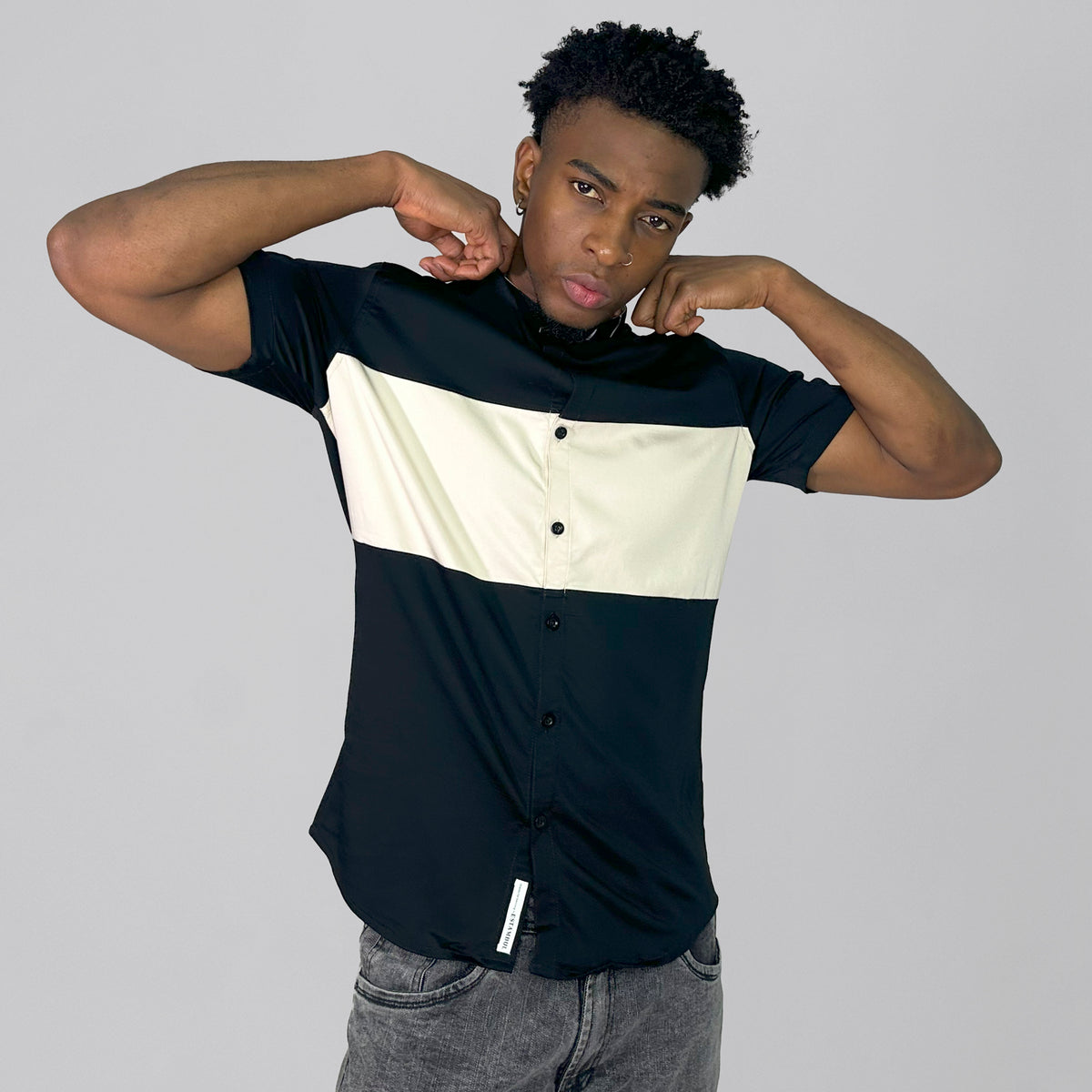 Camisa hombre cortes