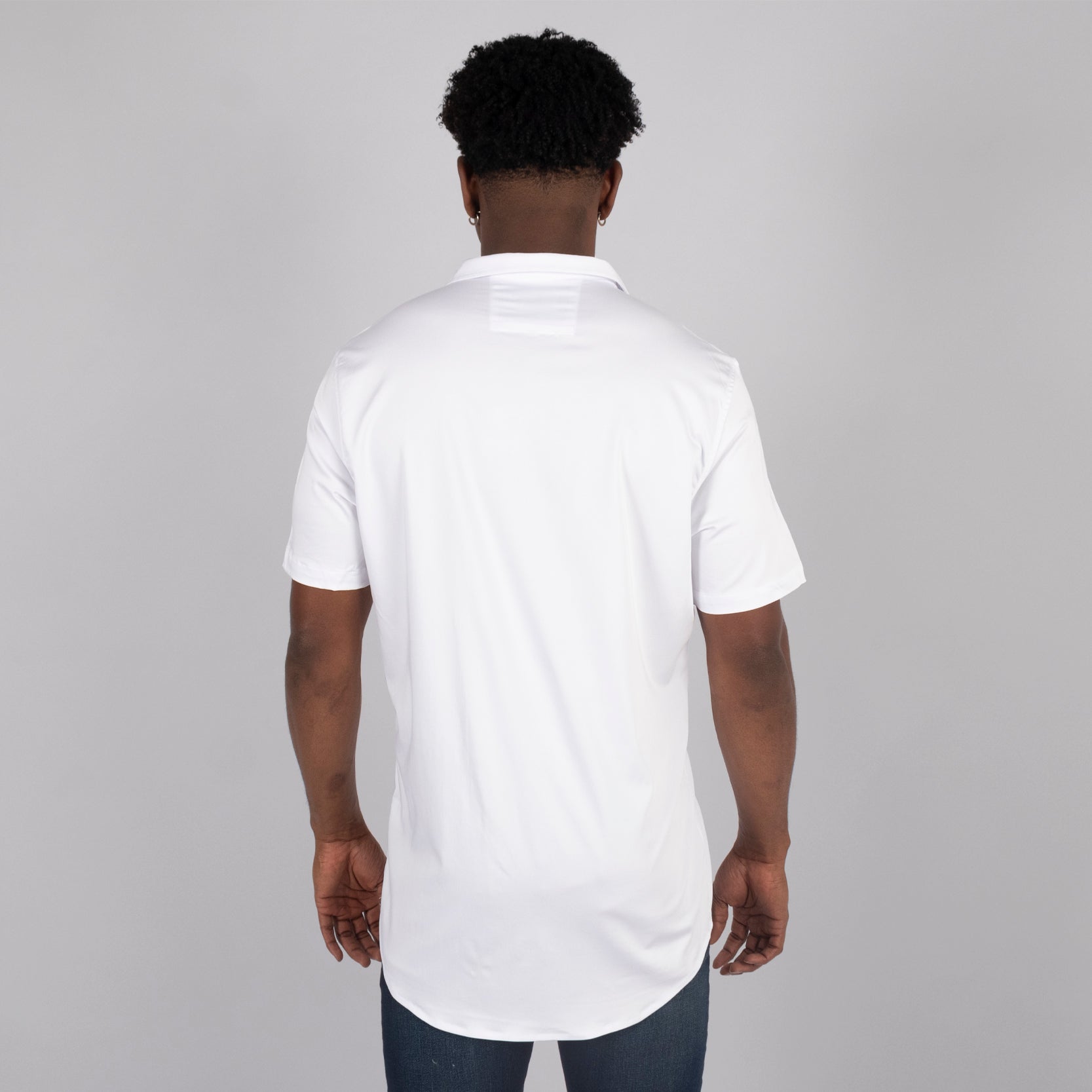 Camisa hombre cuello sport