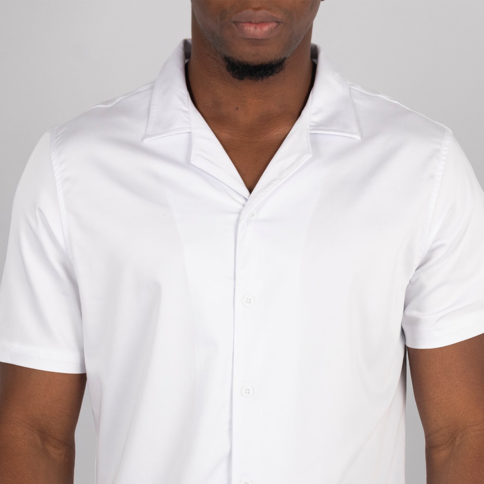 Camisa hombre cuello sport