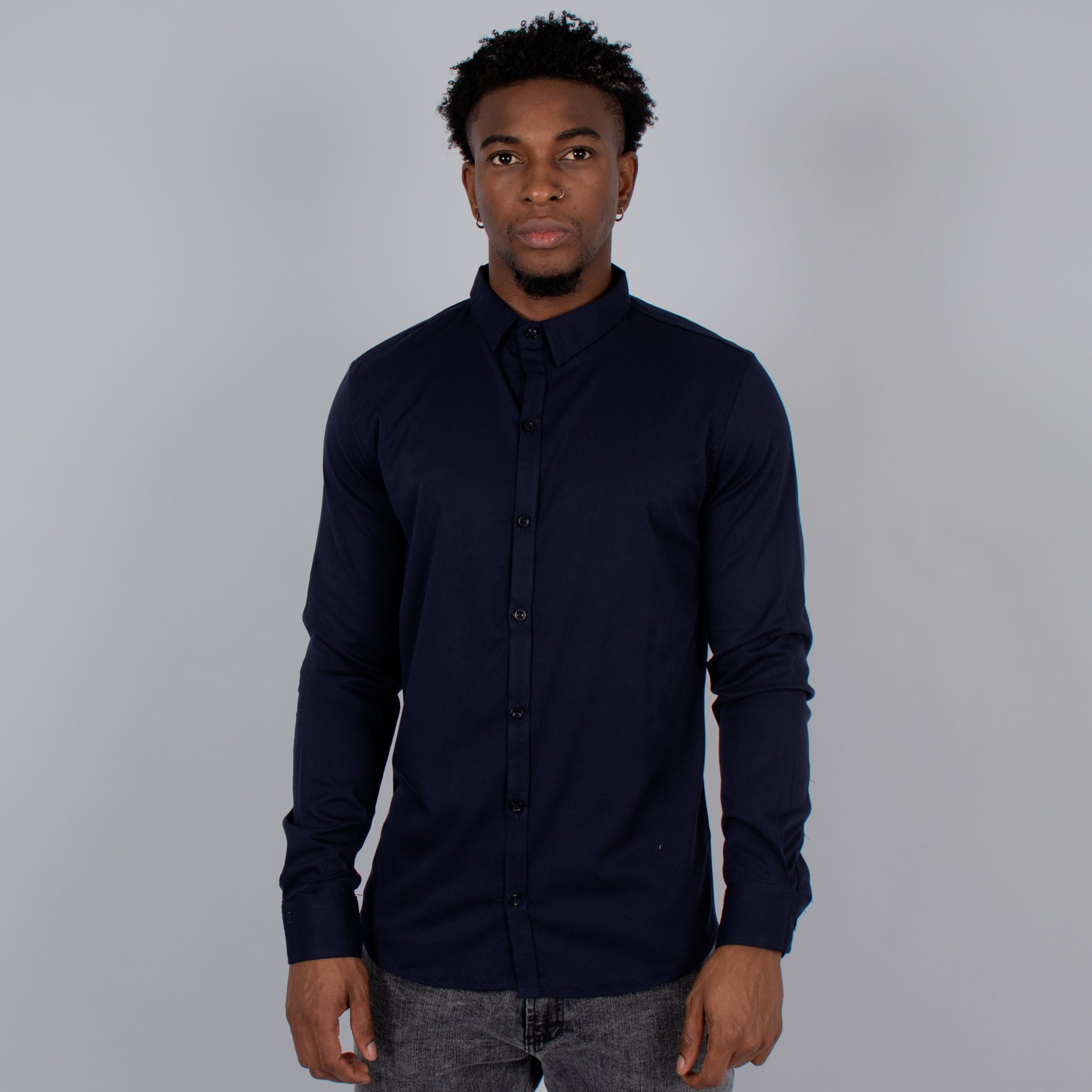 Camisa hombre ML Azul