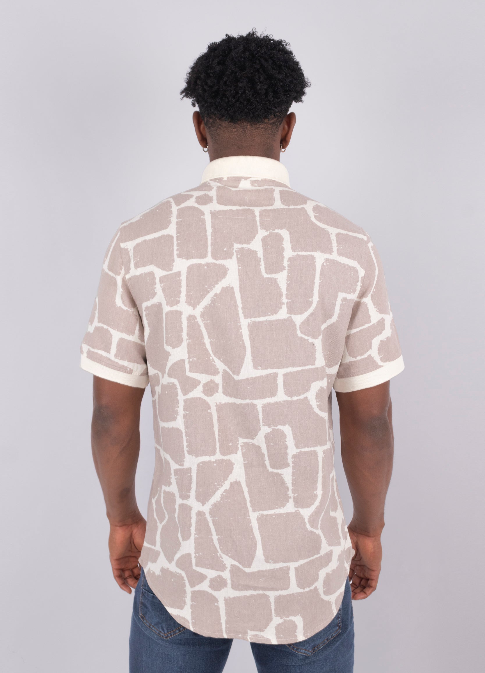 Camisa hombre animal-print