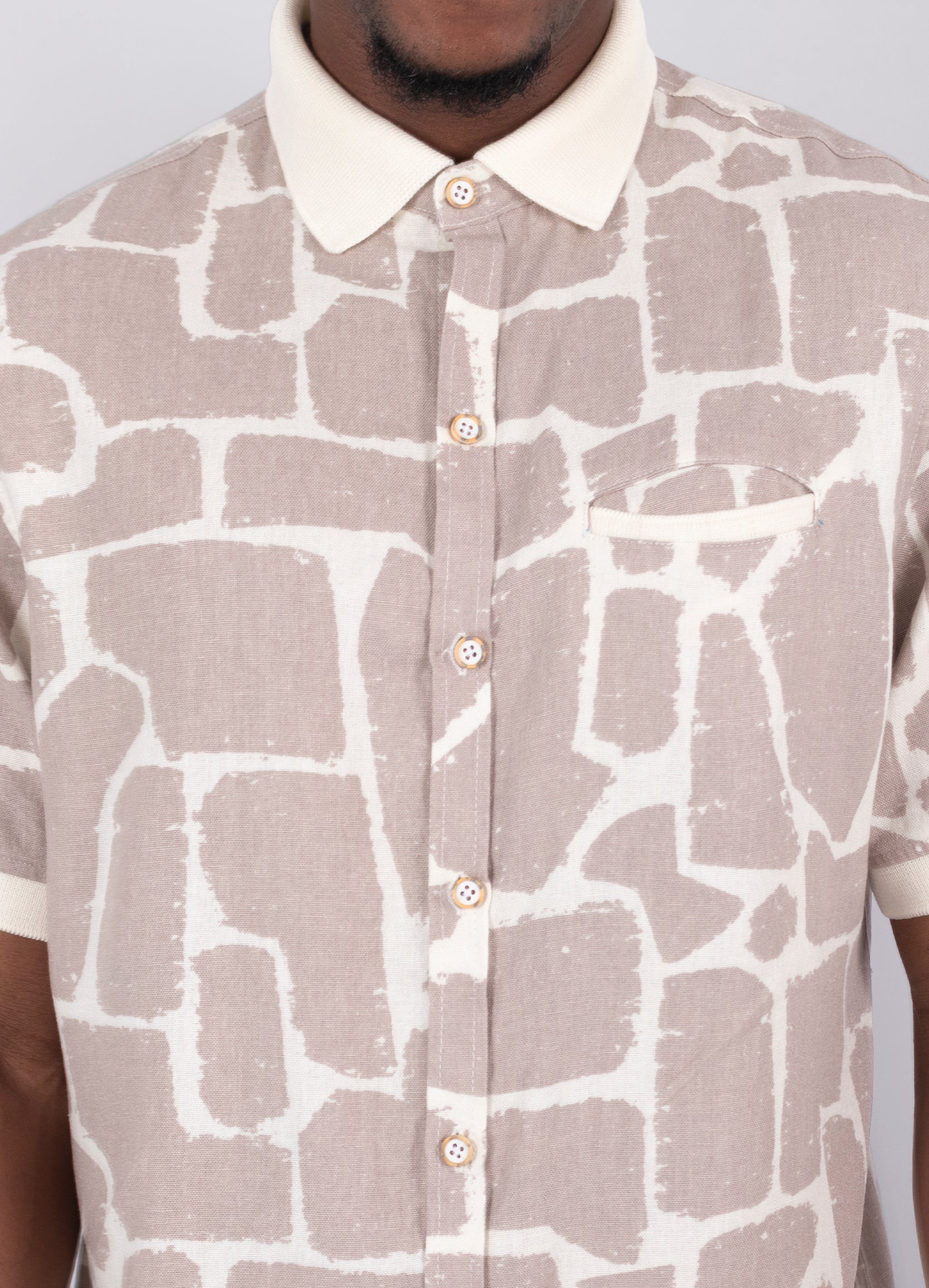 Camisa hombre animal-print