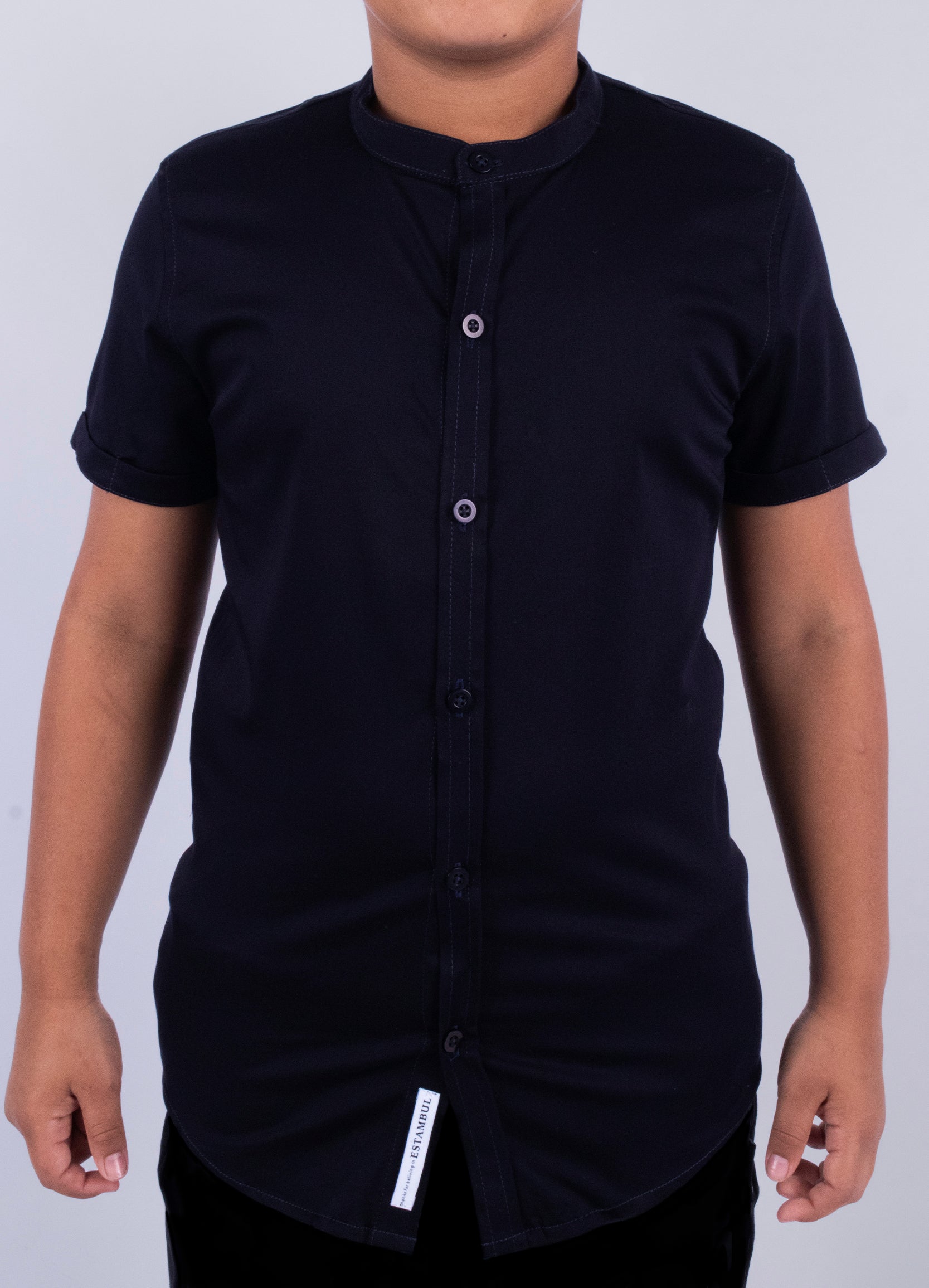 Camisa niño basica Estambul Azul O