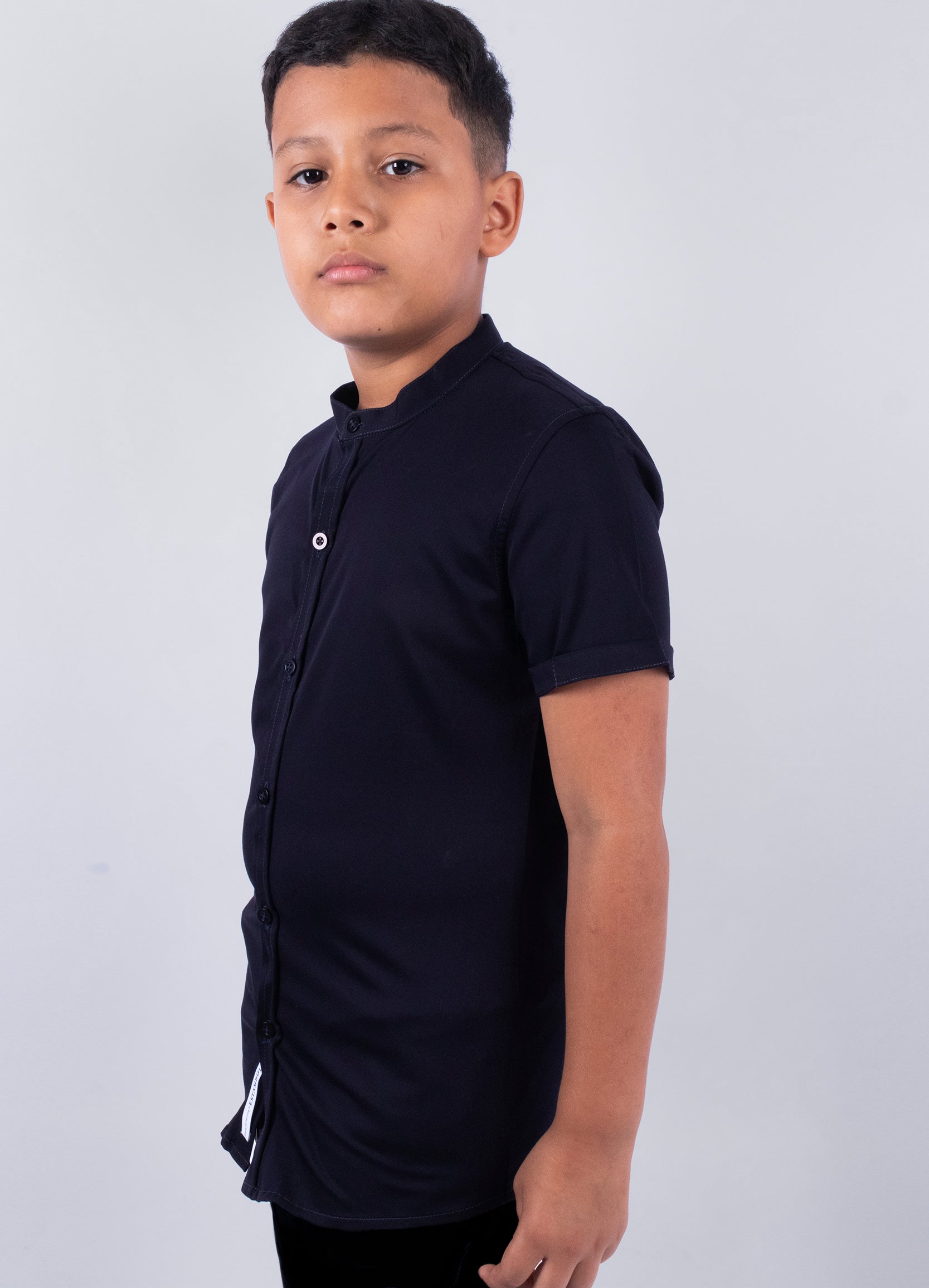 Camisa niño basica Estambul Azul O