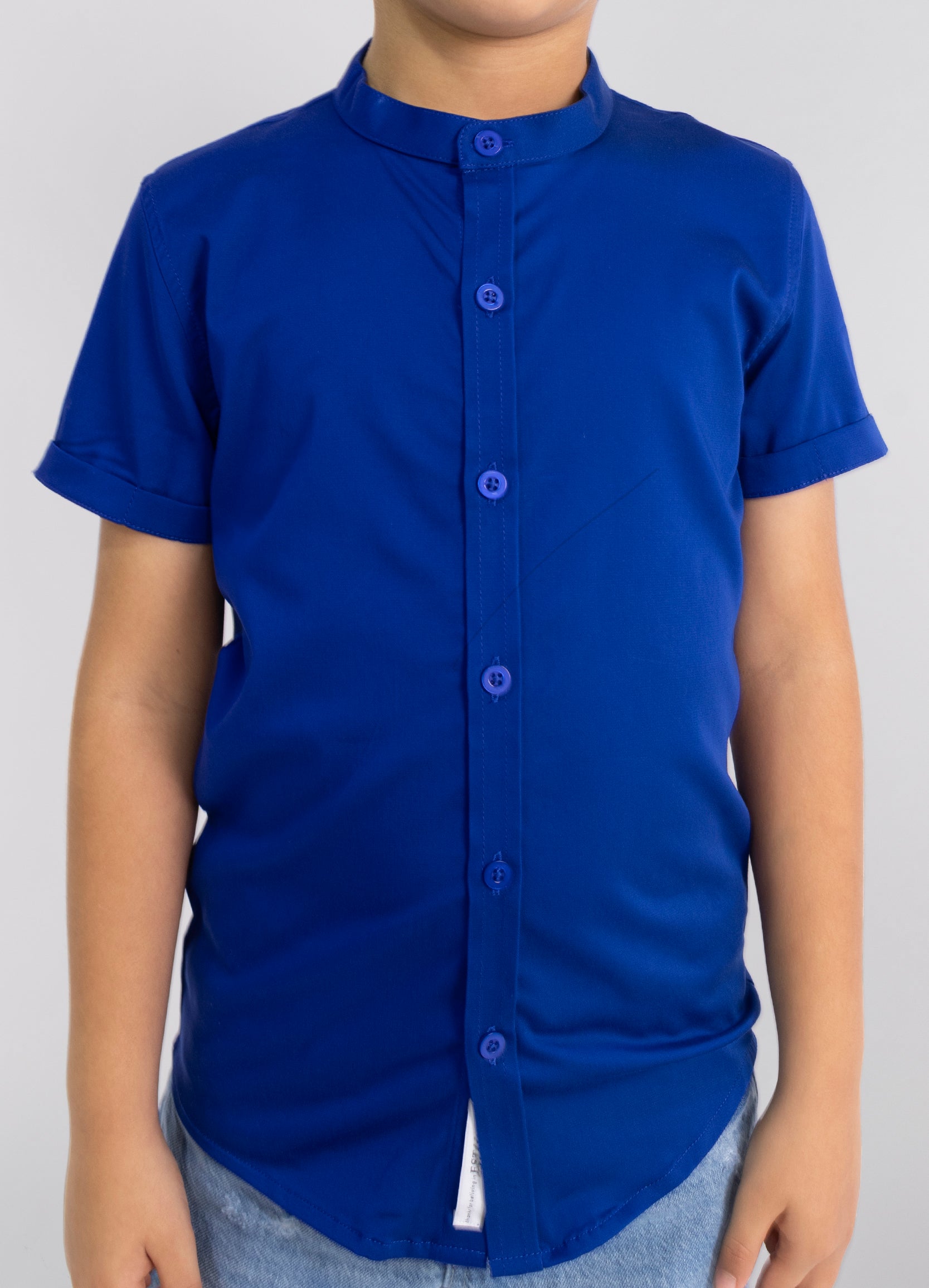 Camisa niño Estambul Azul