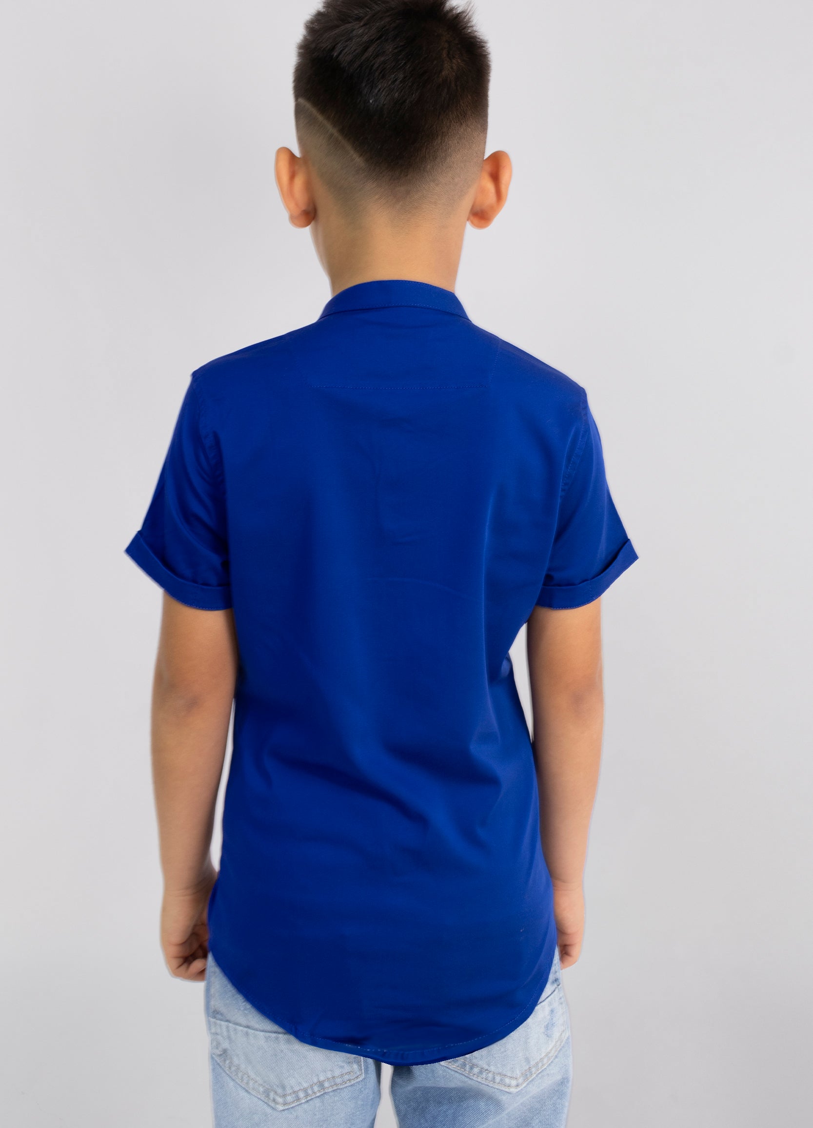 Camisa niño Estambul Azul