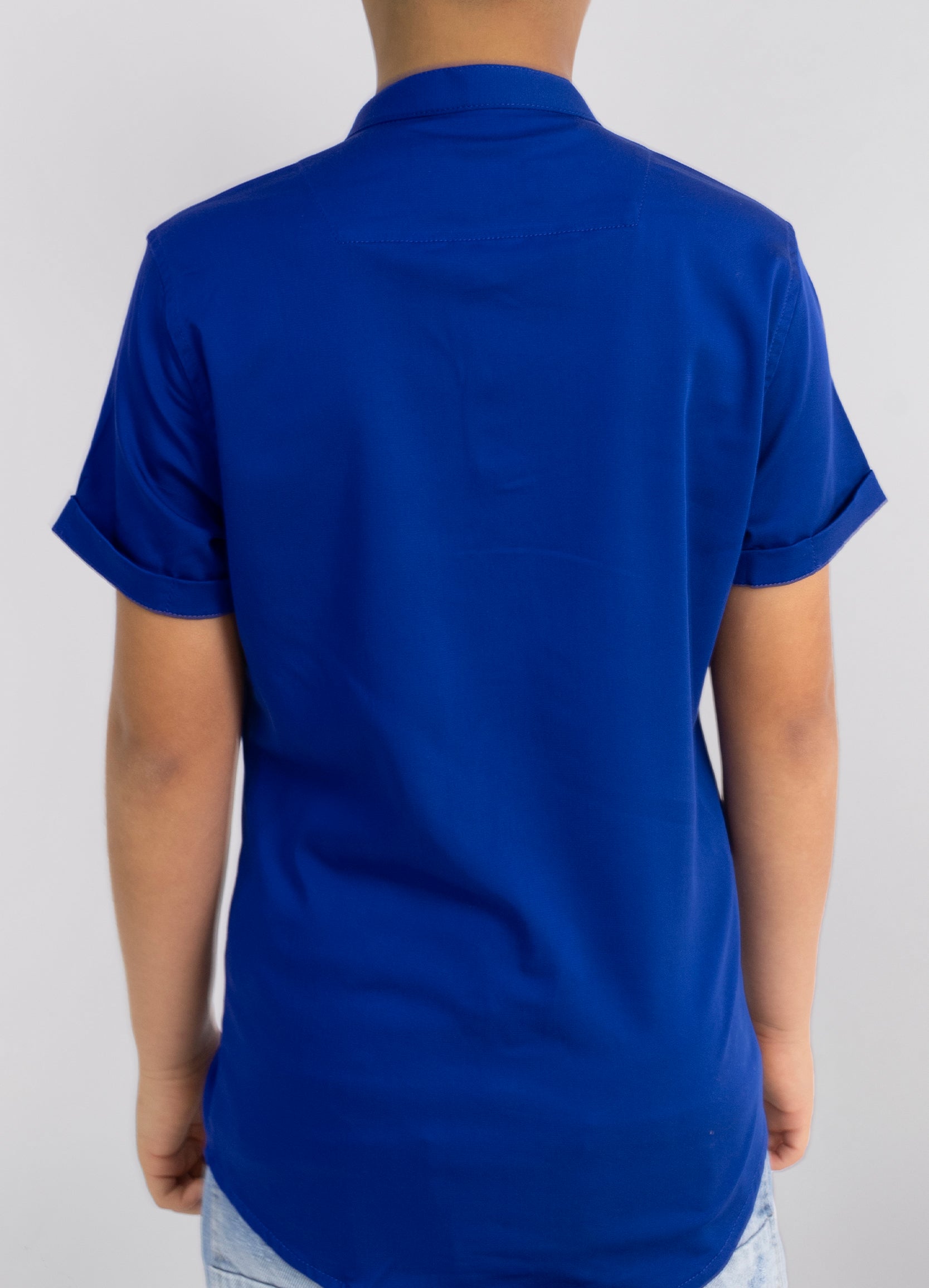 Camisa niño Estambul Azul