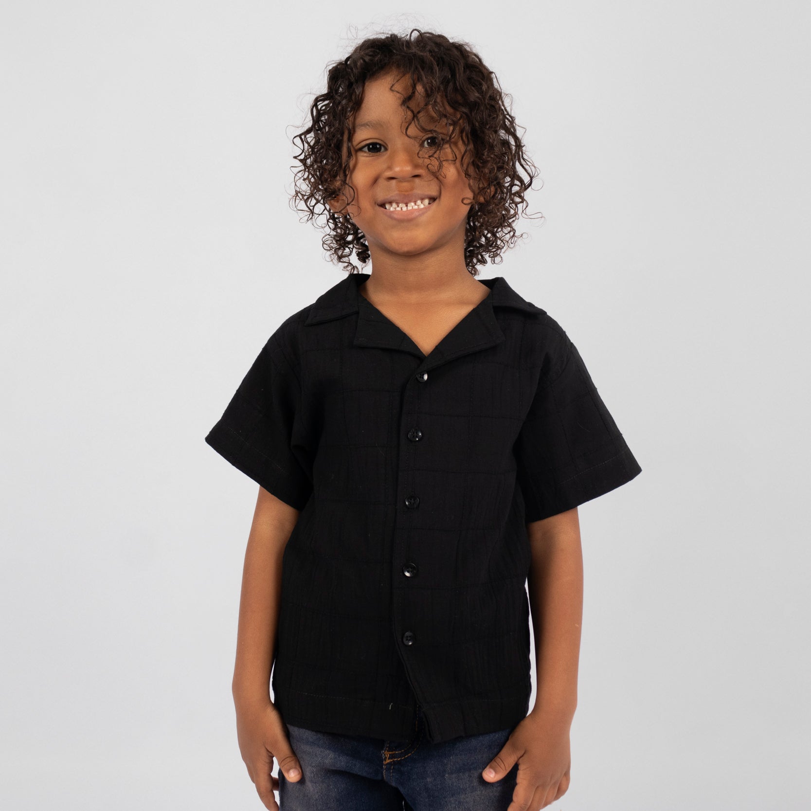 Camisa niño Negra