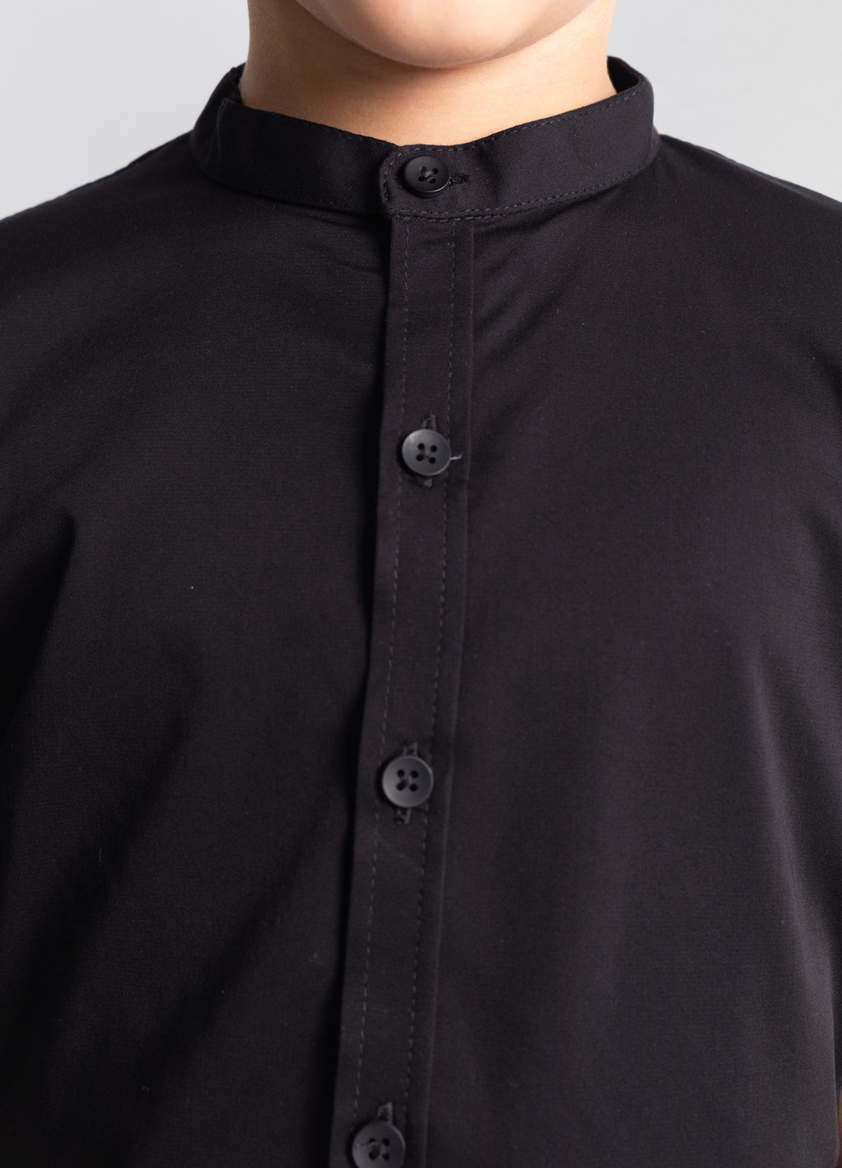 Camisa niño basica negra