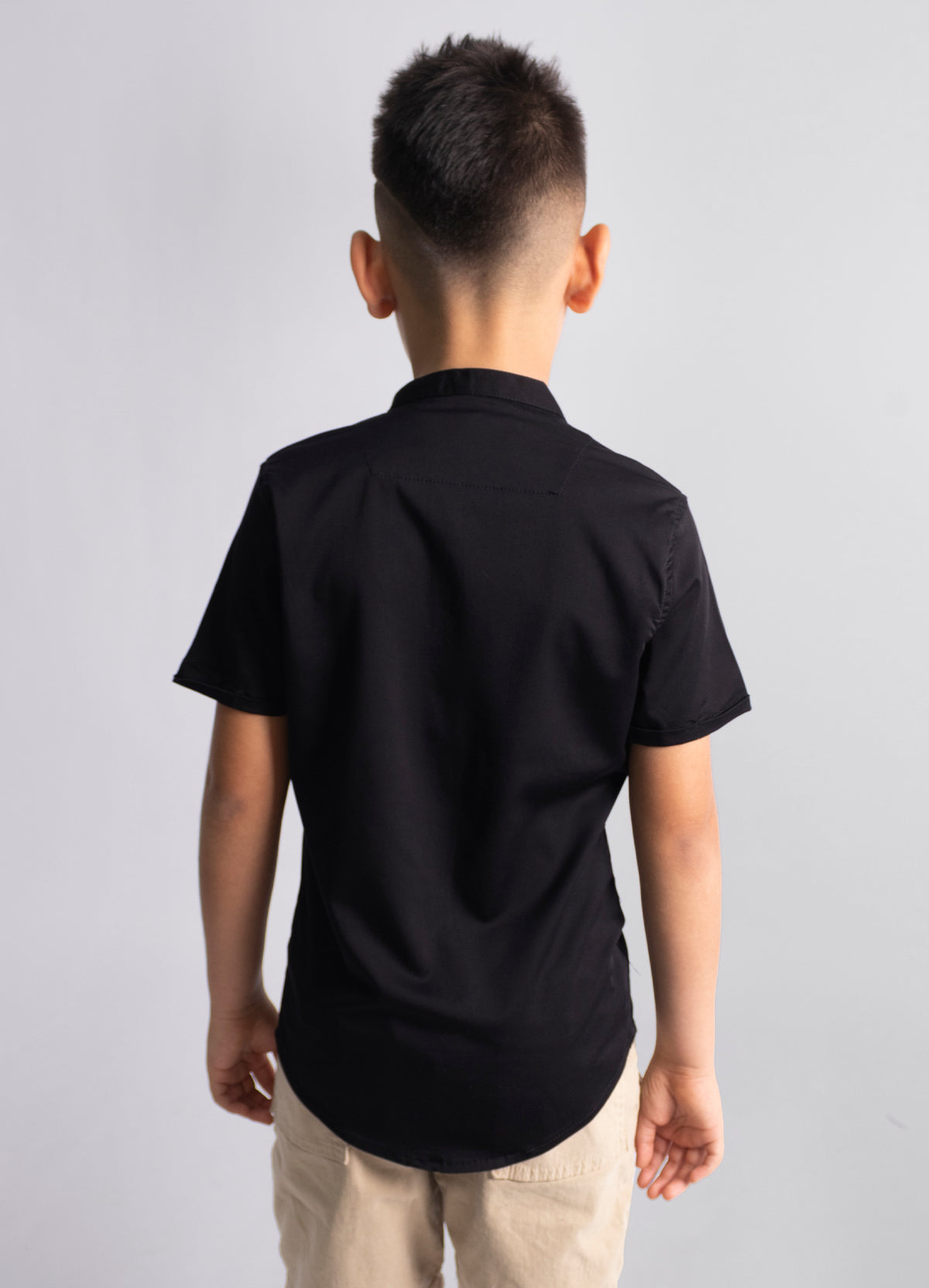 Camisa niño basica negra