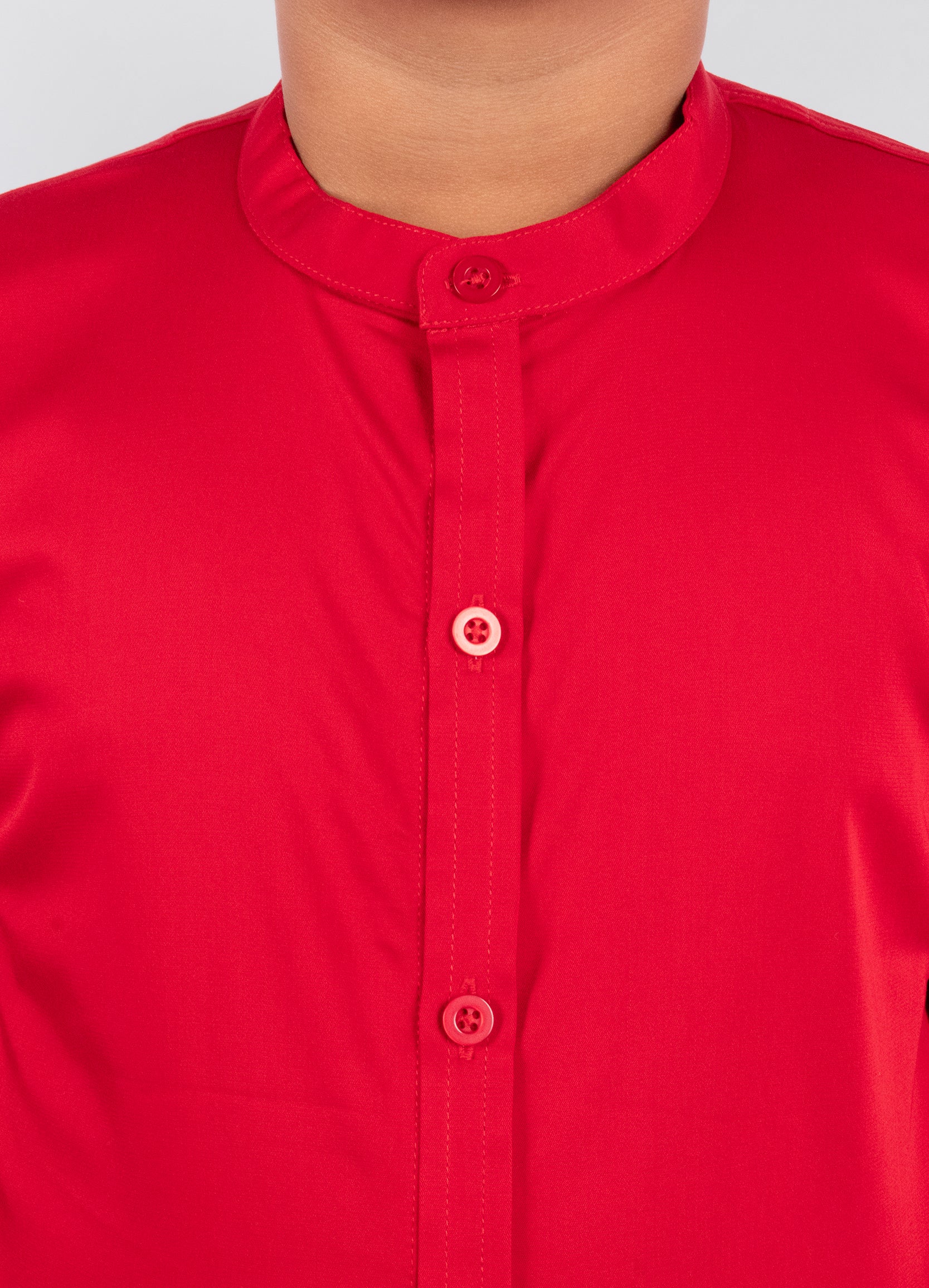 Camisa niño basica rojo