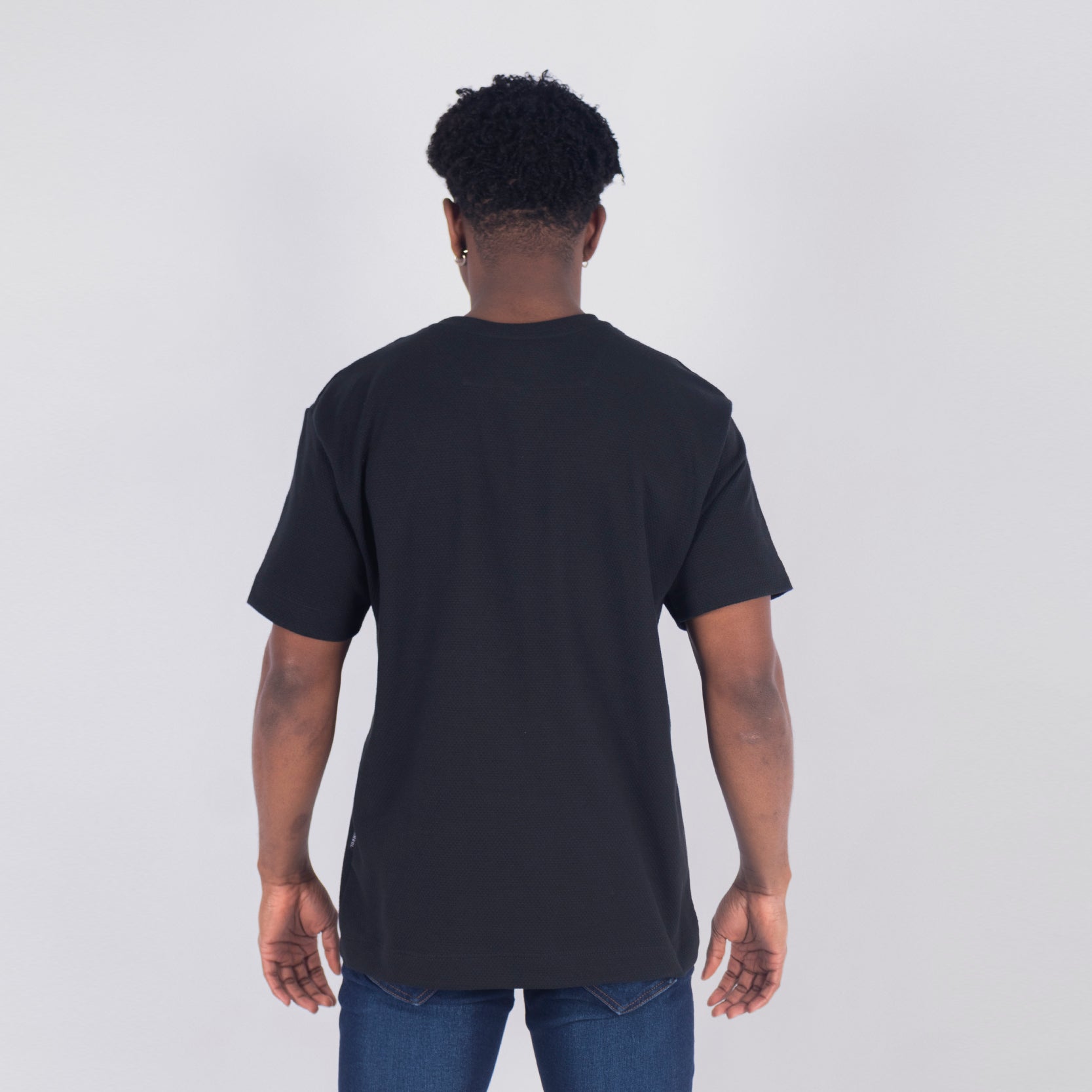 Camiseta hombre regular textura